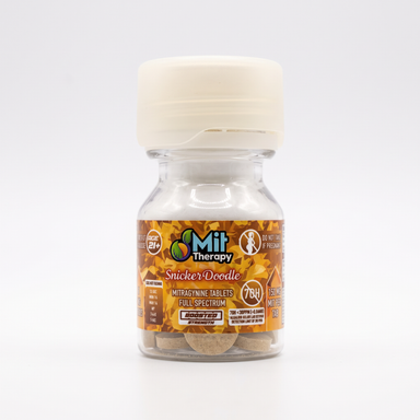 MIT Therapy Full Spectrum Mitragynine Tablets (2250mg - 15 Count) - Snickerdoodle