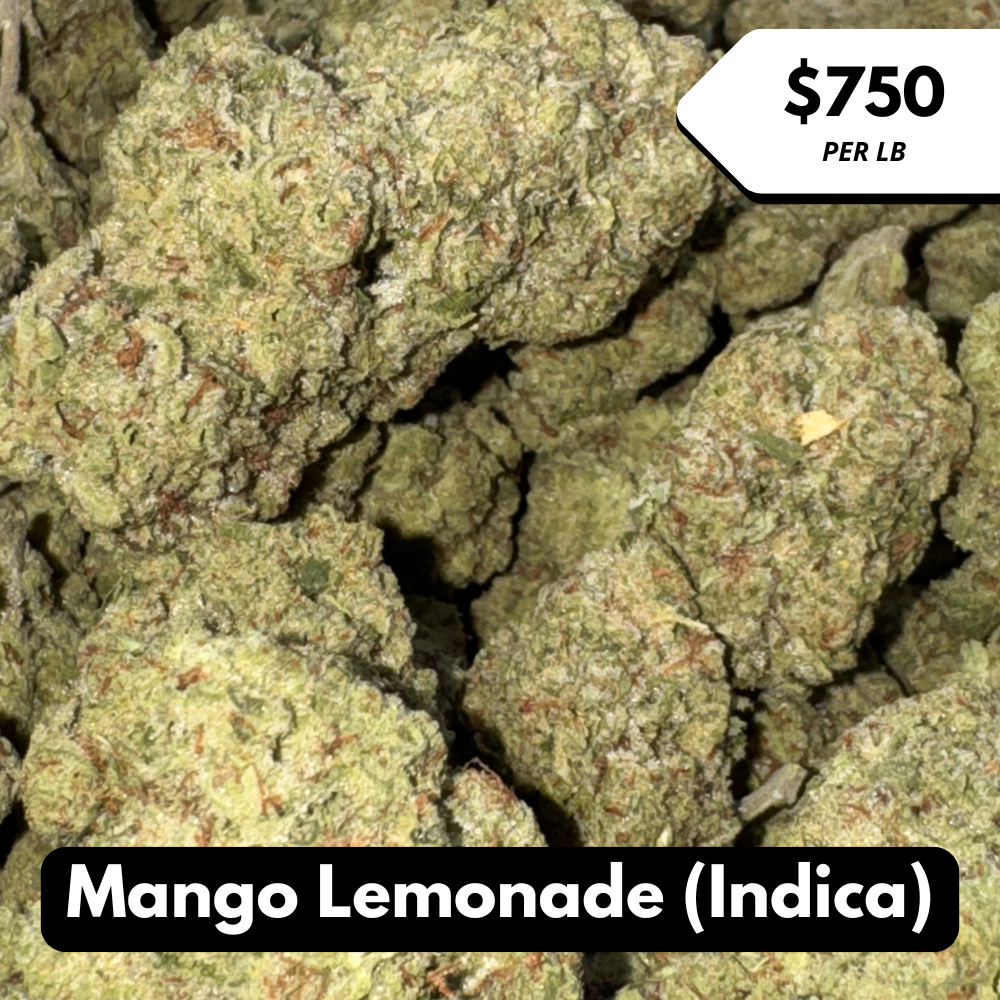Natural THC-A Flower (Indica ~ Mango Lemonade)