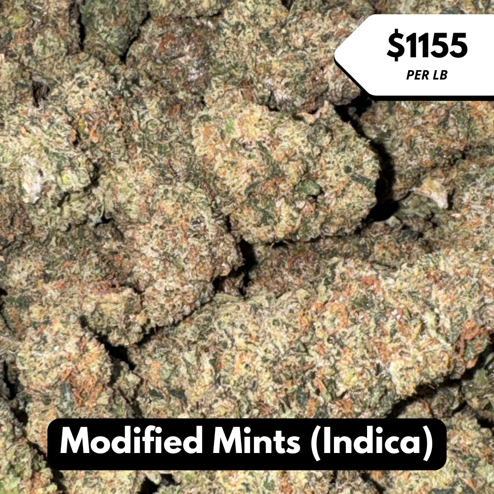 Natural THC-A Flower (Indica ~ Modified Mints)