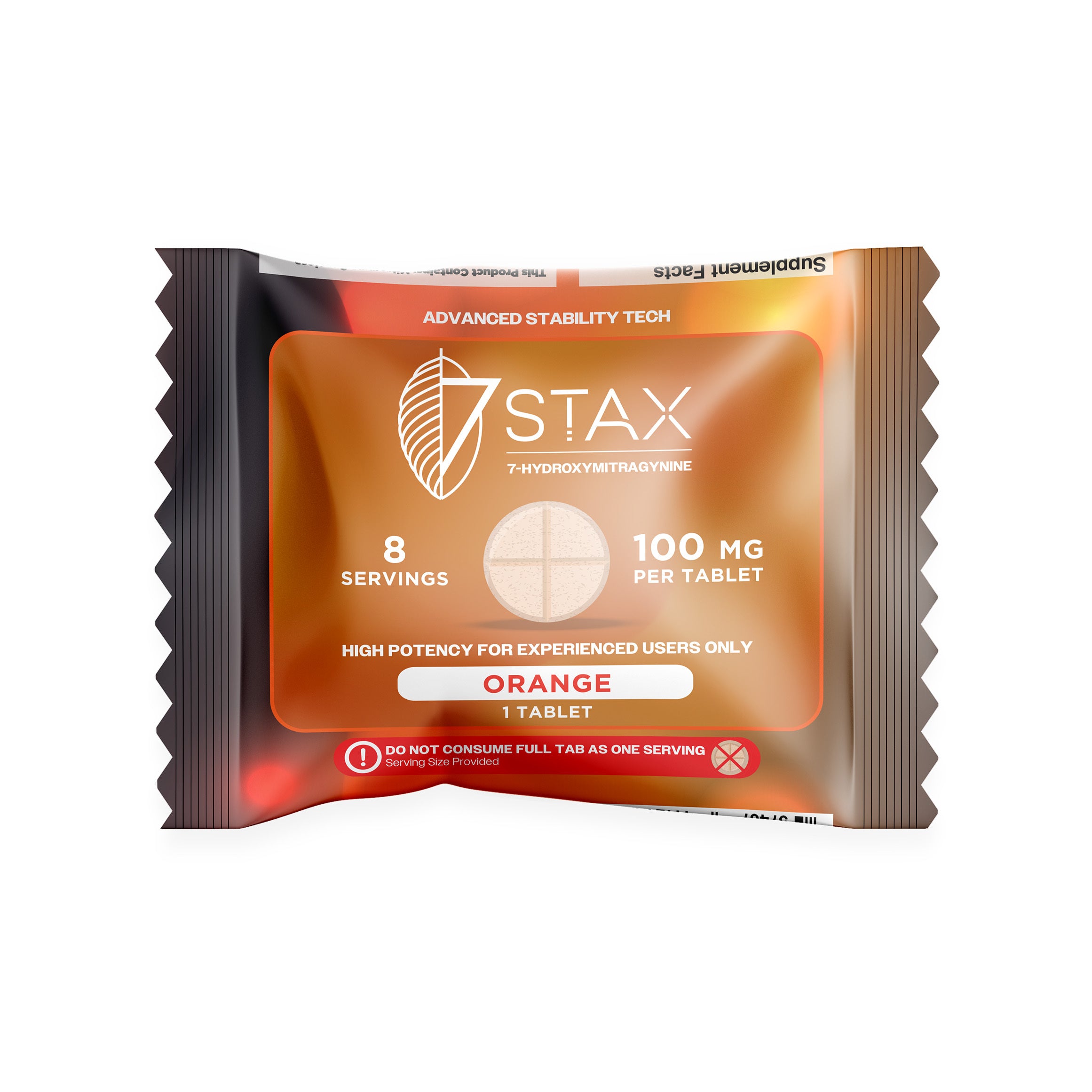 7Stax Premium 7-OH Kratom Alkaloid Tablets (100mg - 1 Count)