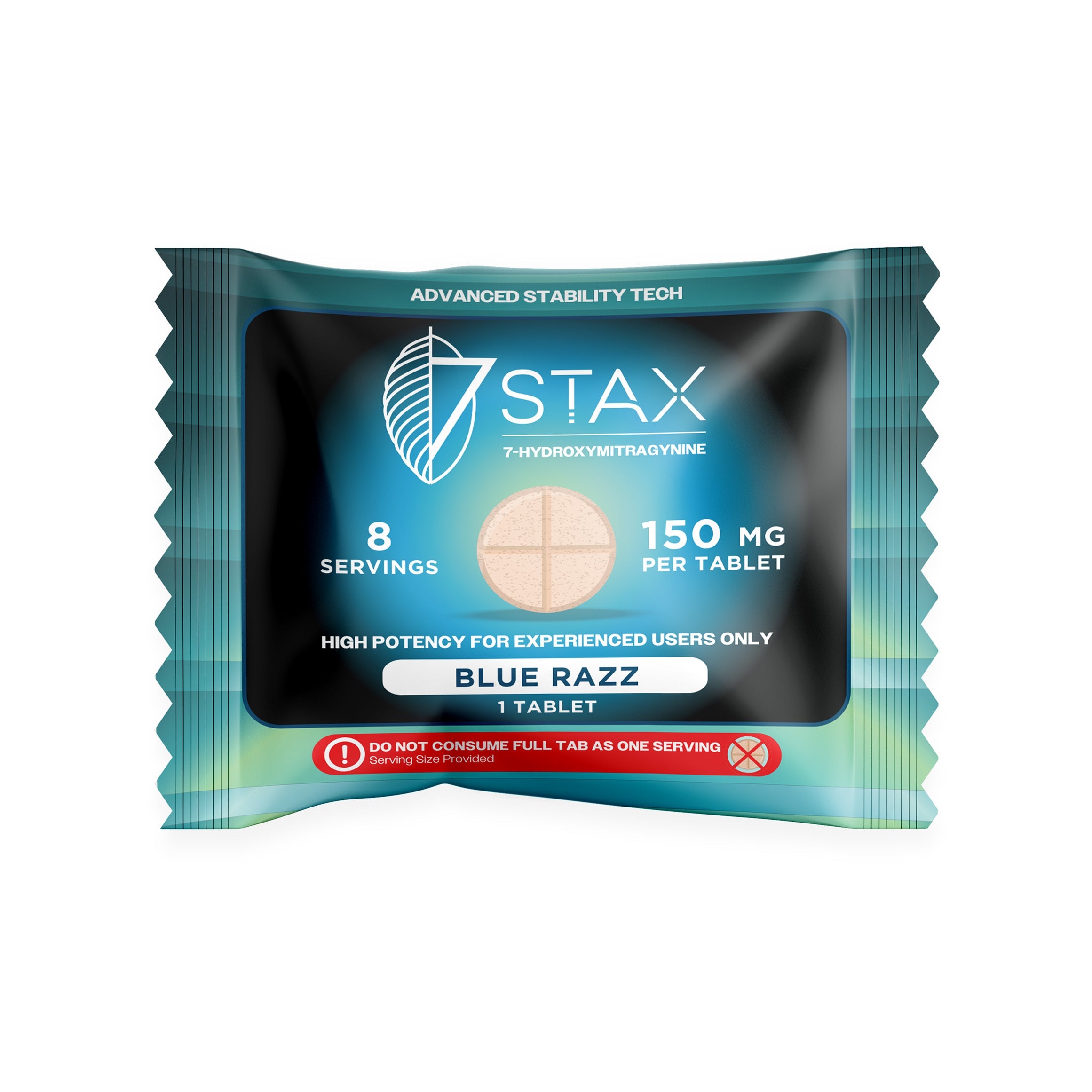 7Stax Premium 7-OH Kratom Alkaloid Tablets (150mg - 1 Count)