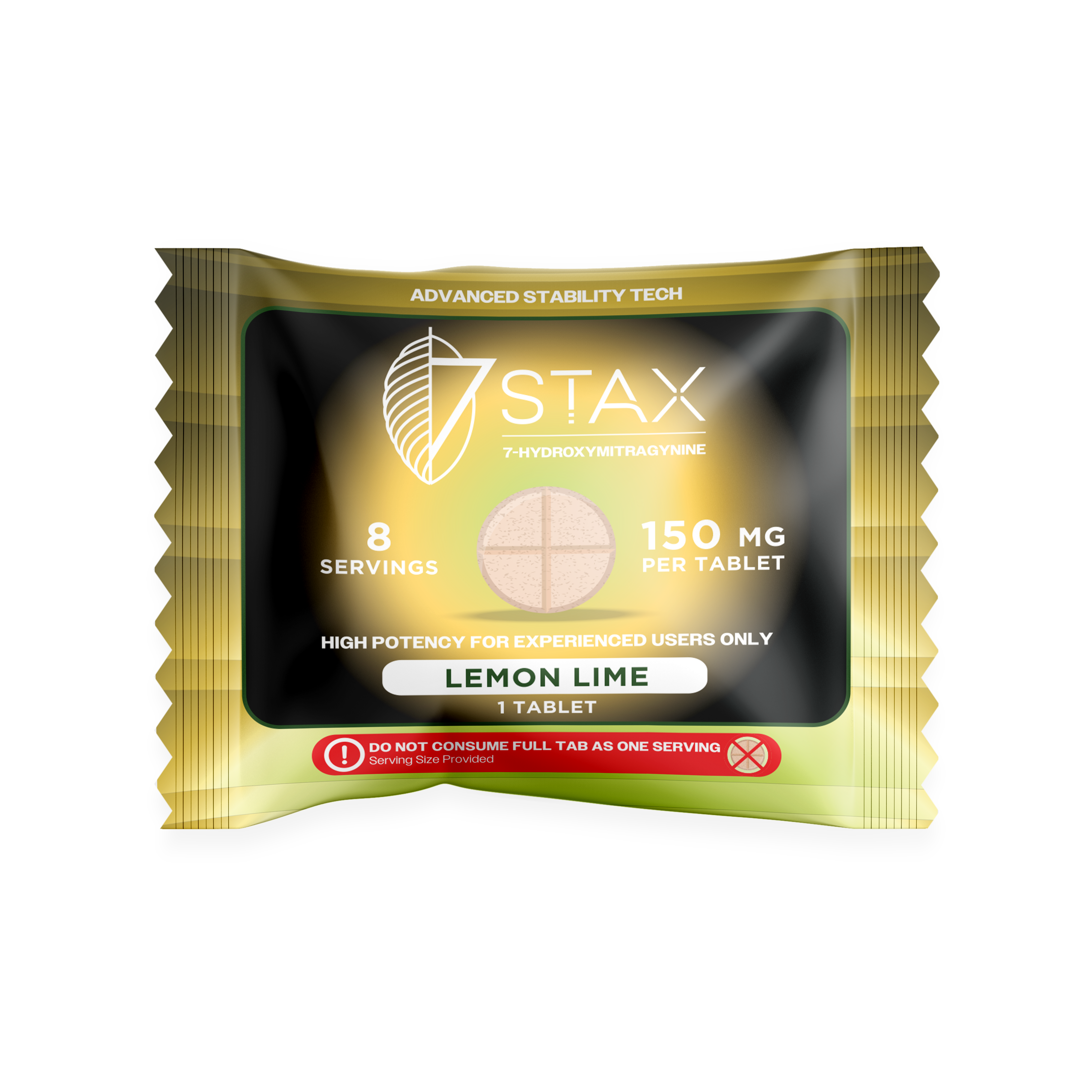 7Stax Premium 7-OH Kratom Alkaloid Tablets (150mg - 1 Count)