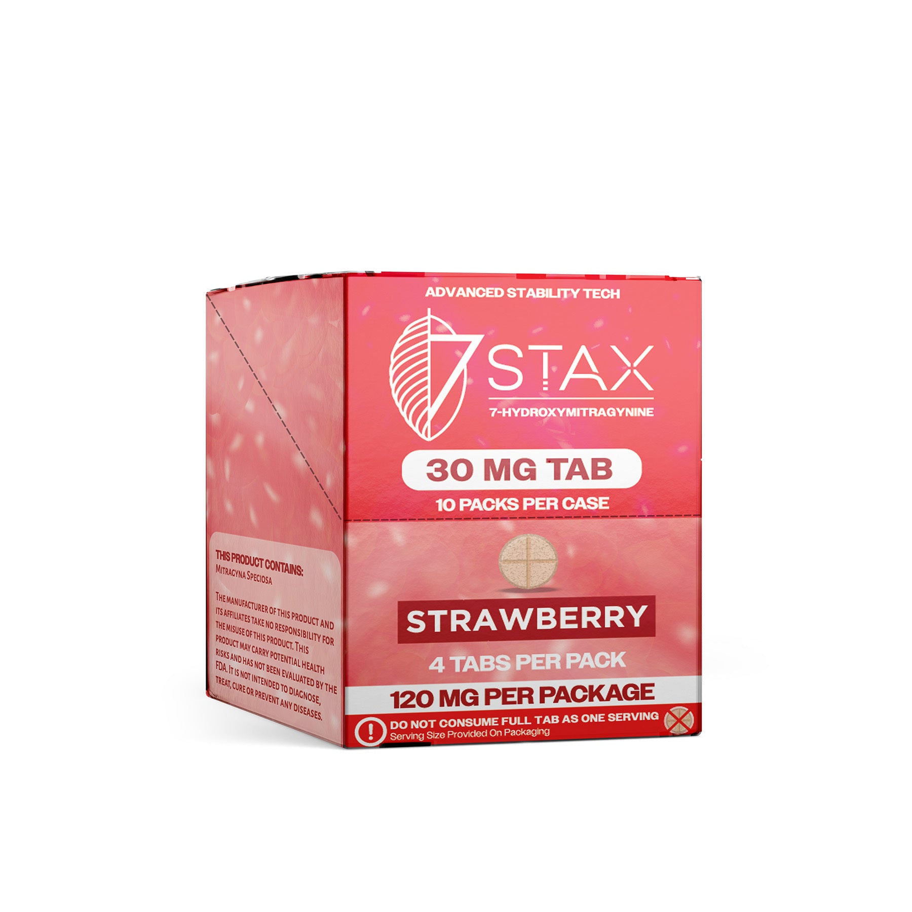 7Stax Premium 7-OH Kratom Alkaloid Tablets (120mg - 4 Count)