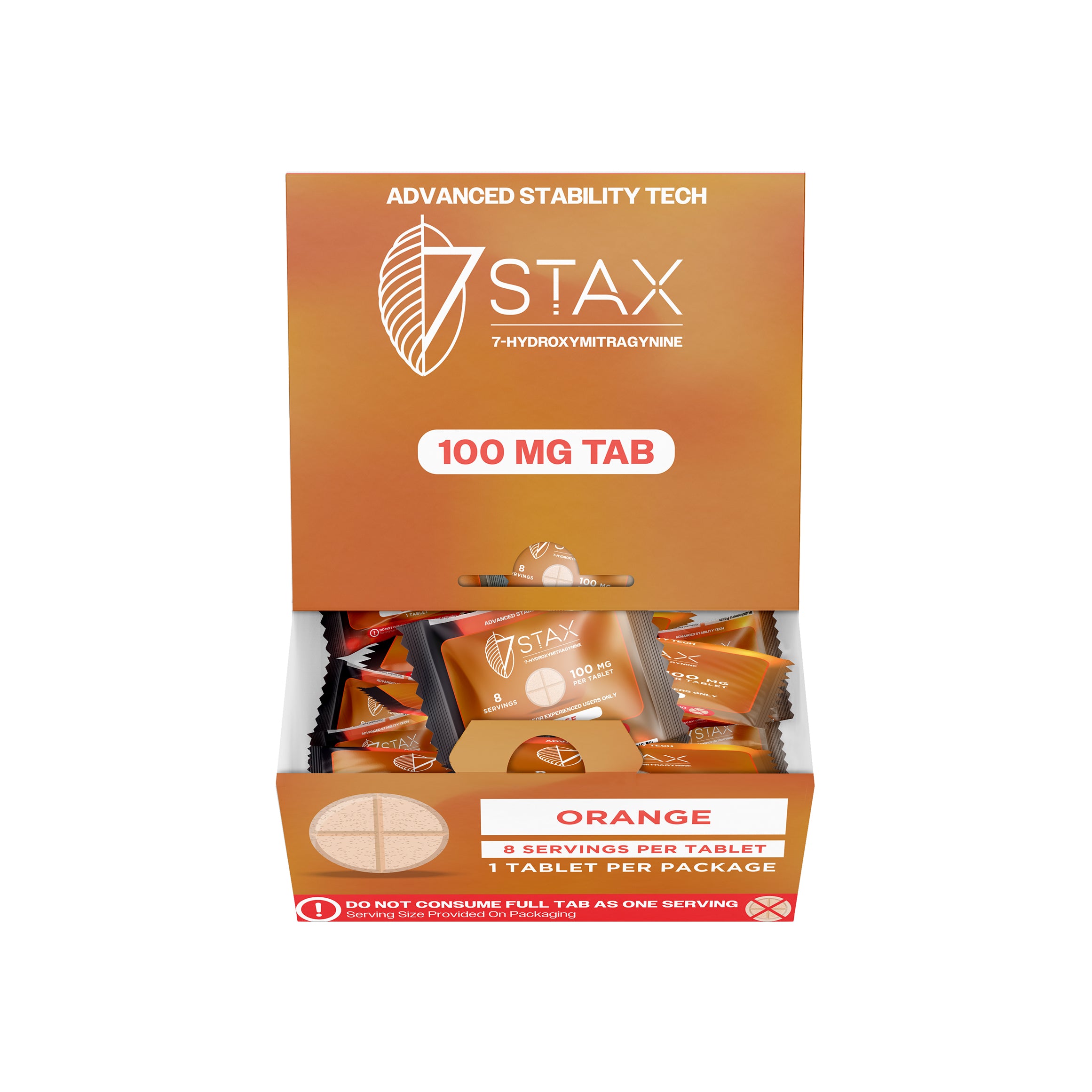 7Stax Premium 7-OH Kratom Alkaloid Tablets (100mg - 1 Count)