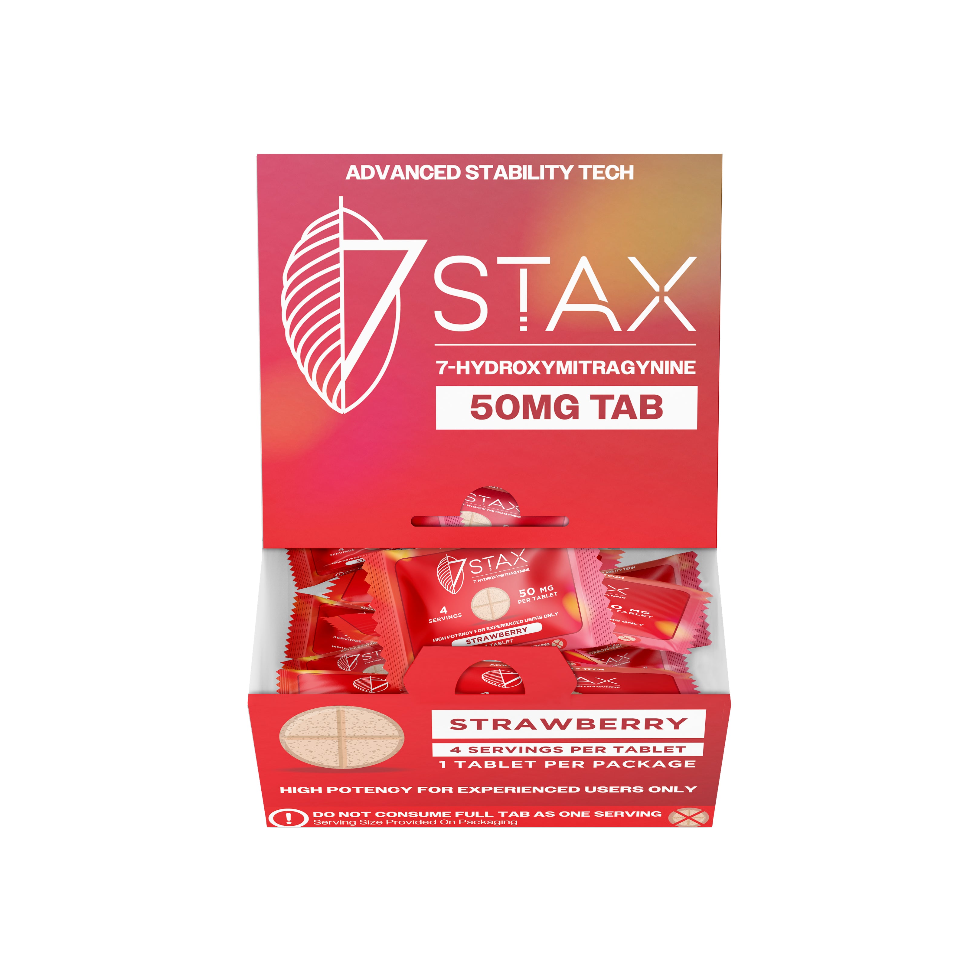 7Stax Premium 7-OH Kratom Alkaloid Tablets (50mg - 1 Count)