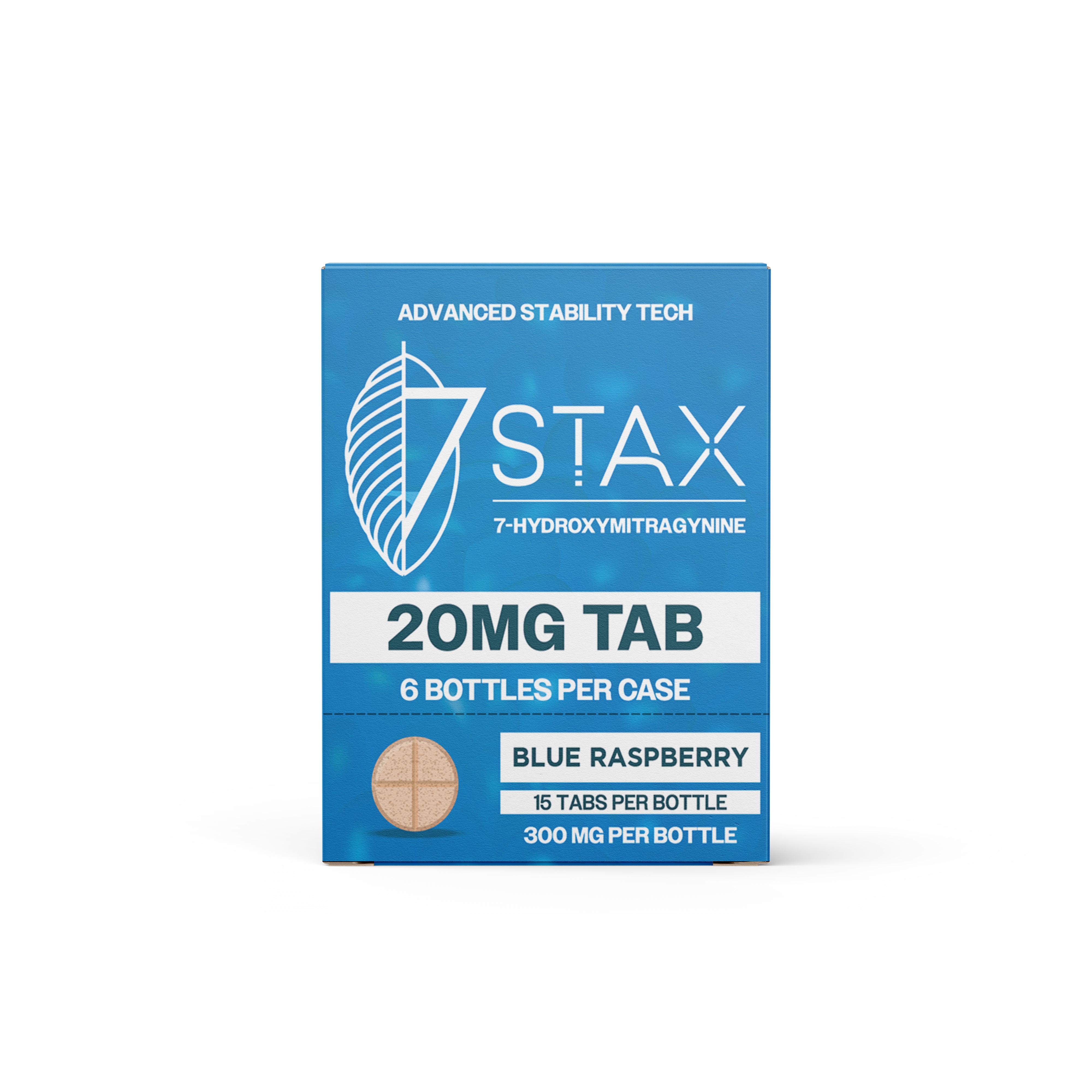 7Stax Premium 7-OH Kratom Alkaloid Tablets (300mg - 15 Count)