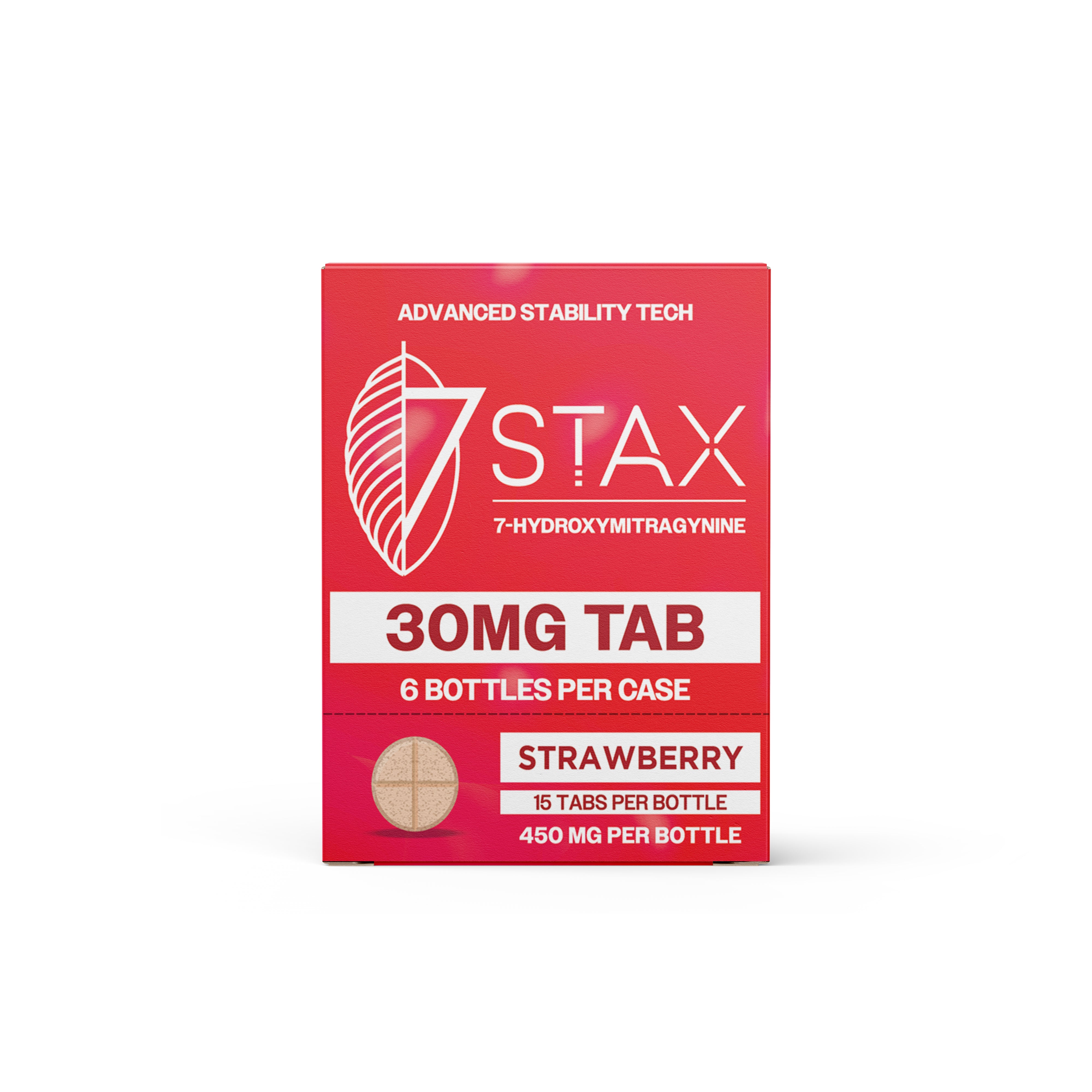 7Stax Premium 7-OH Kratom Alkaloid Tablets (450mg - 15 Count)