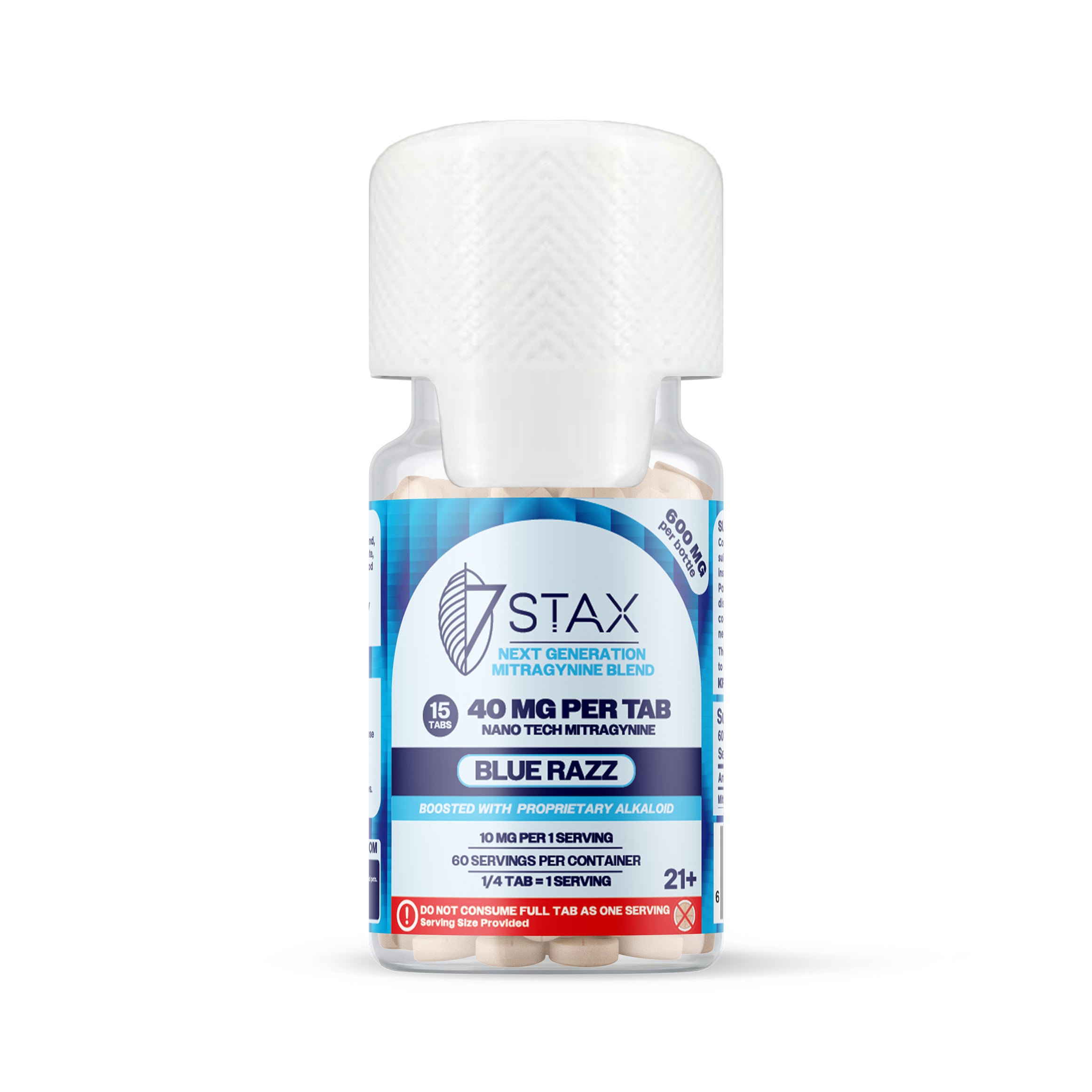 7Stax Nano Tech Mitragynine Tablets (600mg - 15 Count)