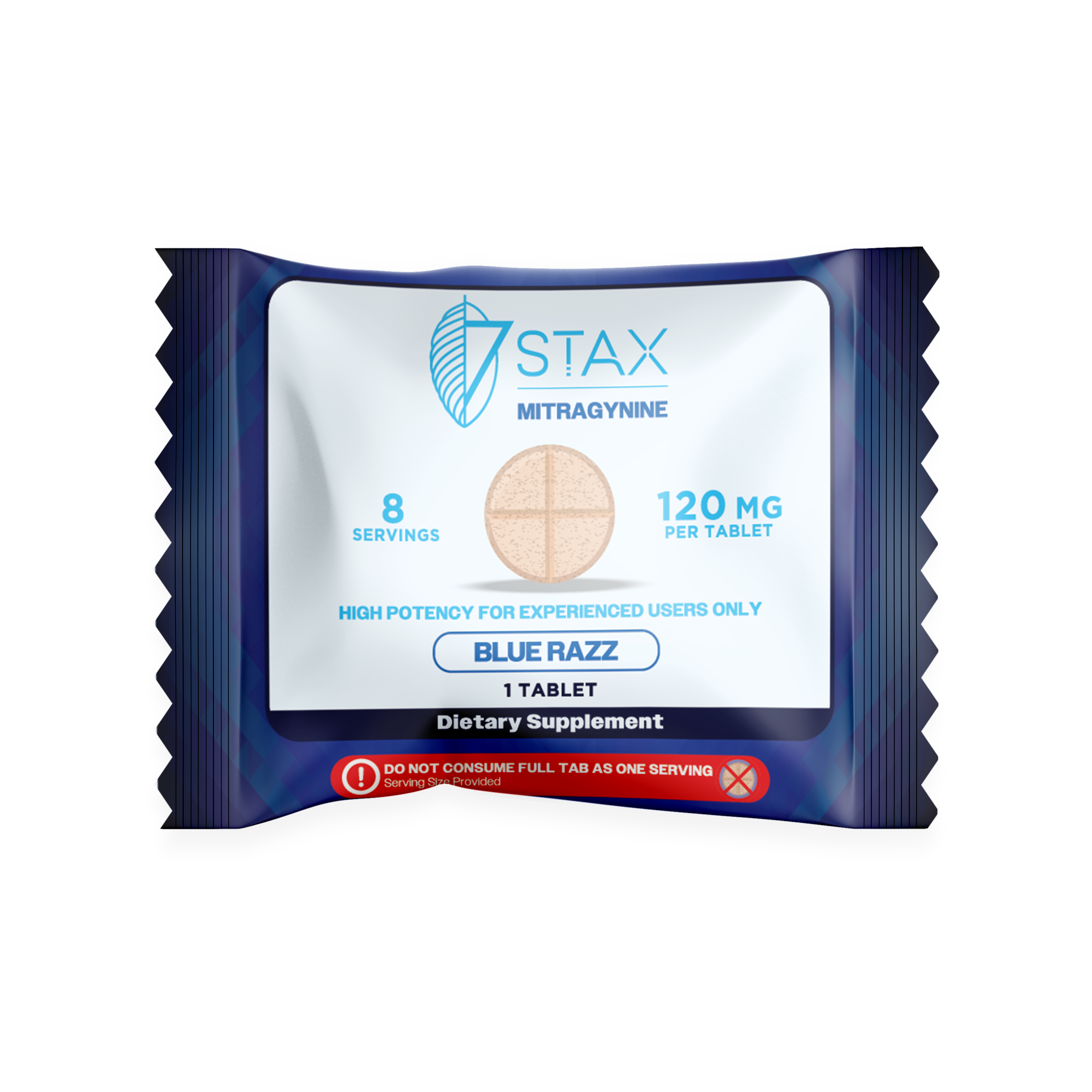 7Stax Nano Tech Mitragynine Tablets (120mg - 1 Count)