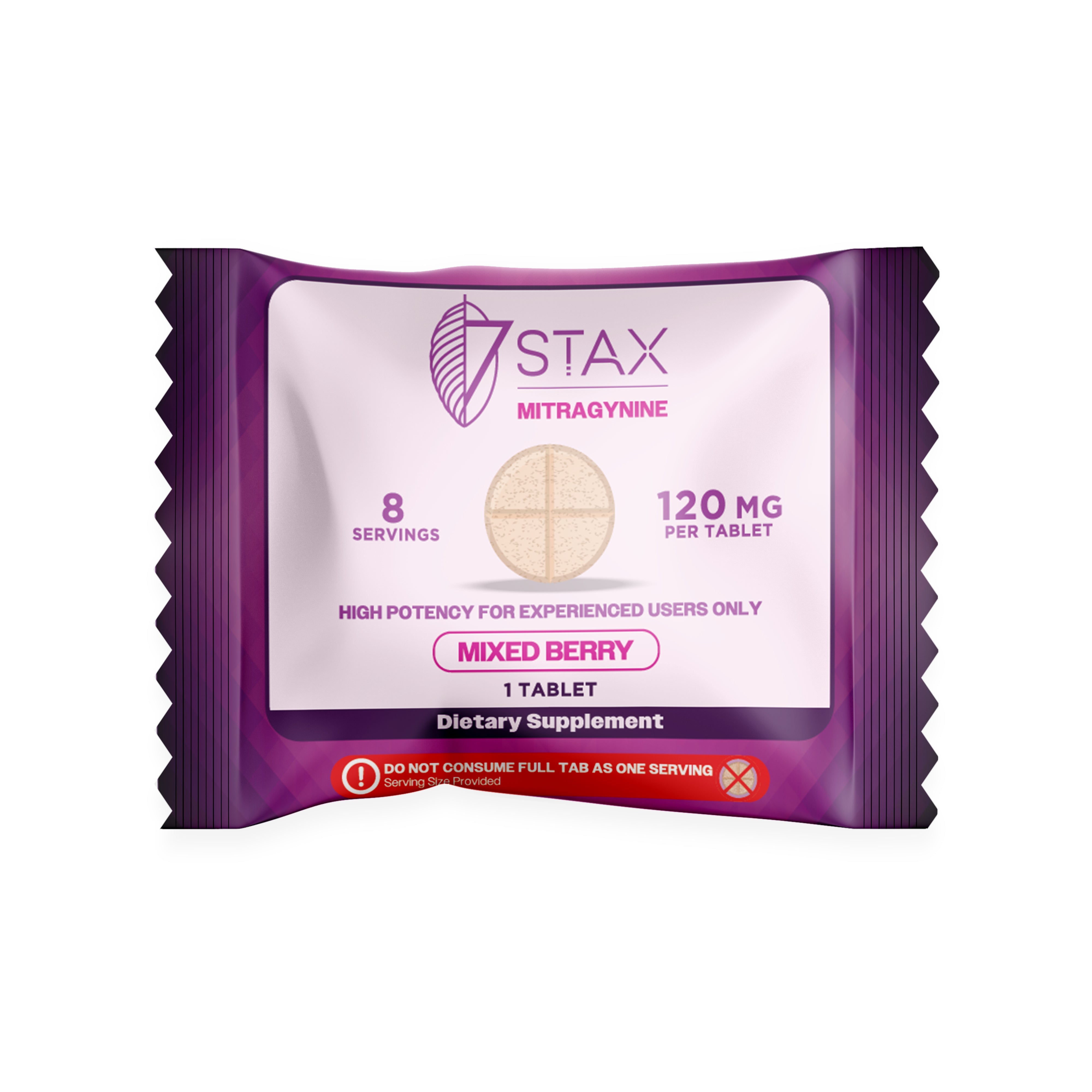7Stax Nano Tech Mitragynine Tablets (120mg - 1 Count)