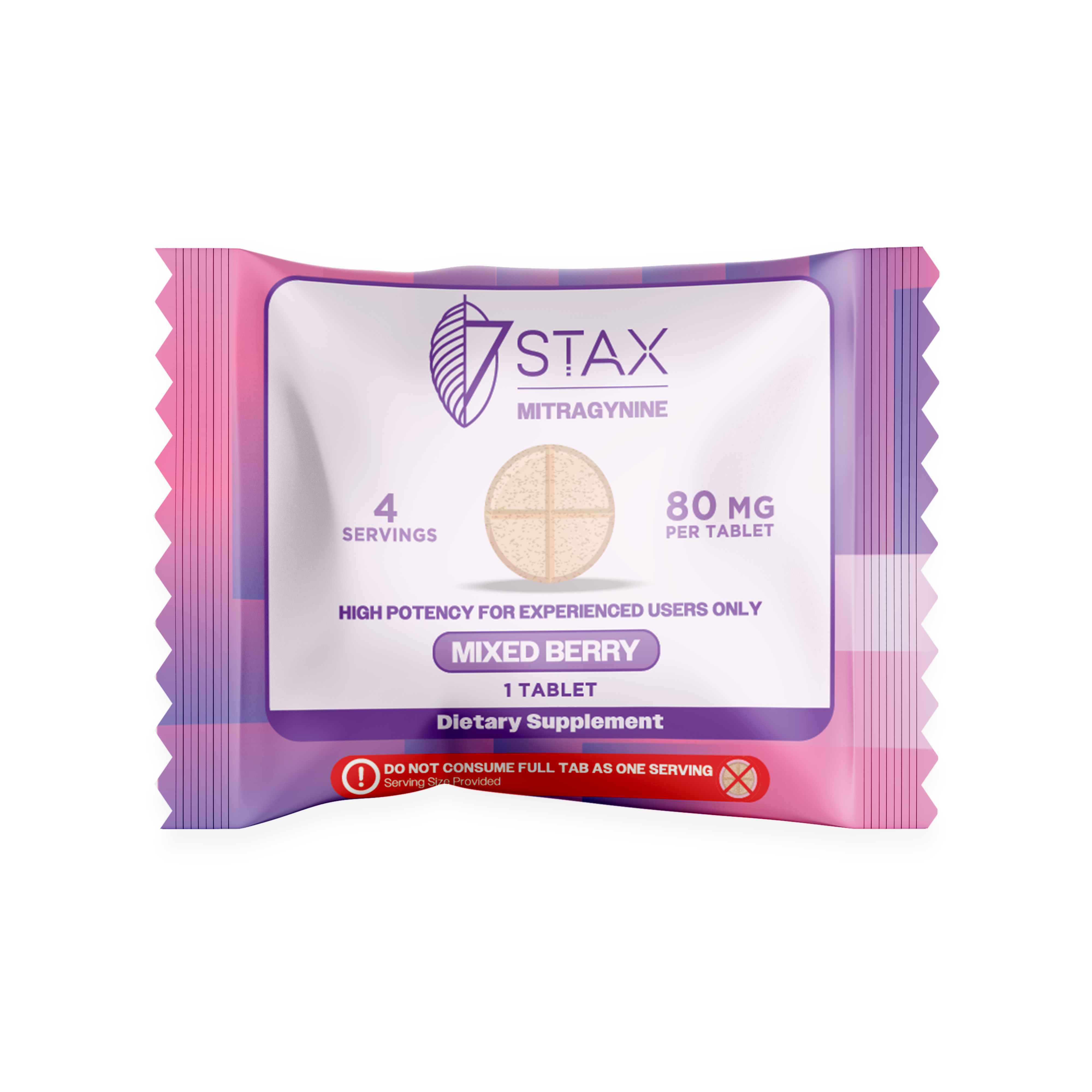 7Stax Nano Tech Mitragynine Tablets (80mg - 1 Count)