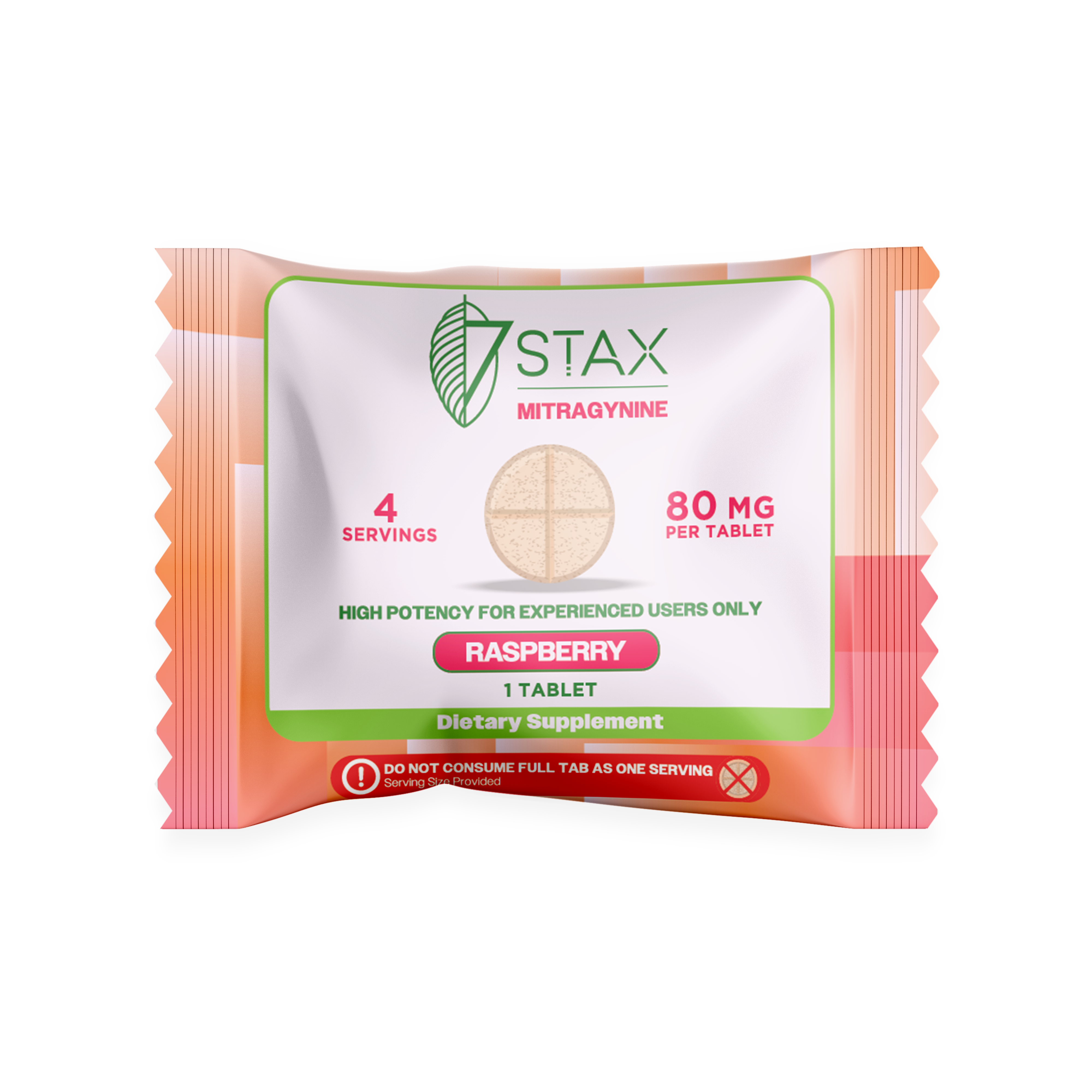 7Stax Nano Tech Mitragynine Tablets (80mg - 1 Count)