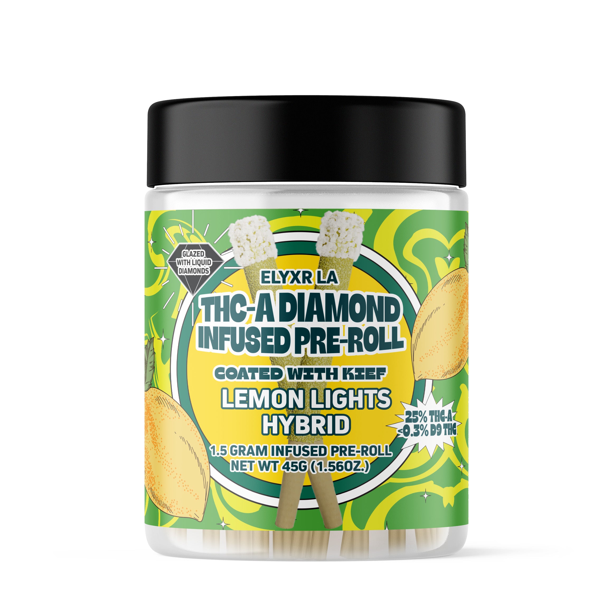 1.5 Gram THC-A Diamond Infused Pre-Rolls (30 Pack)