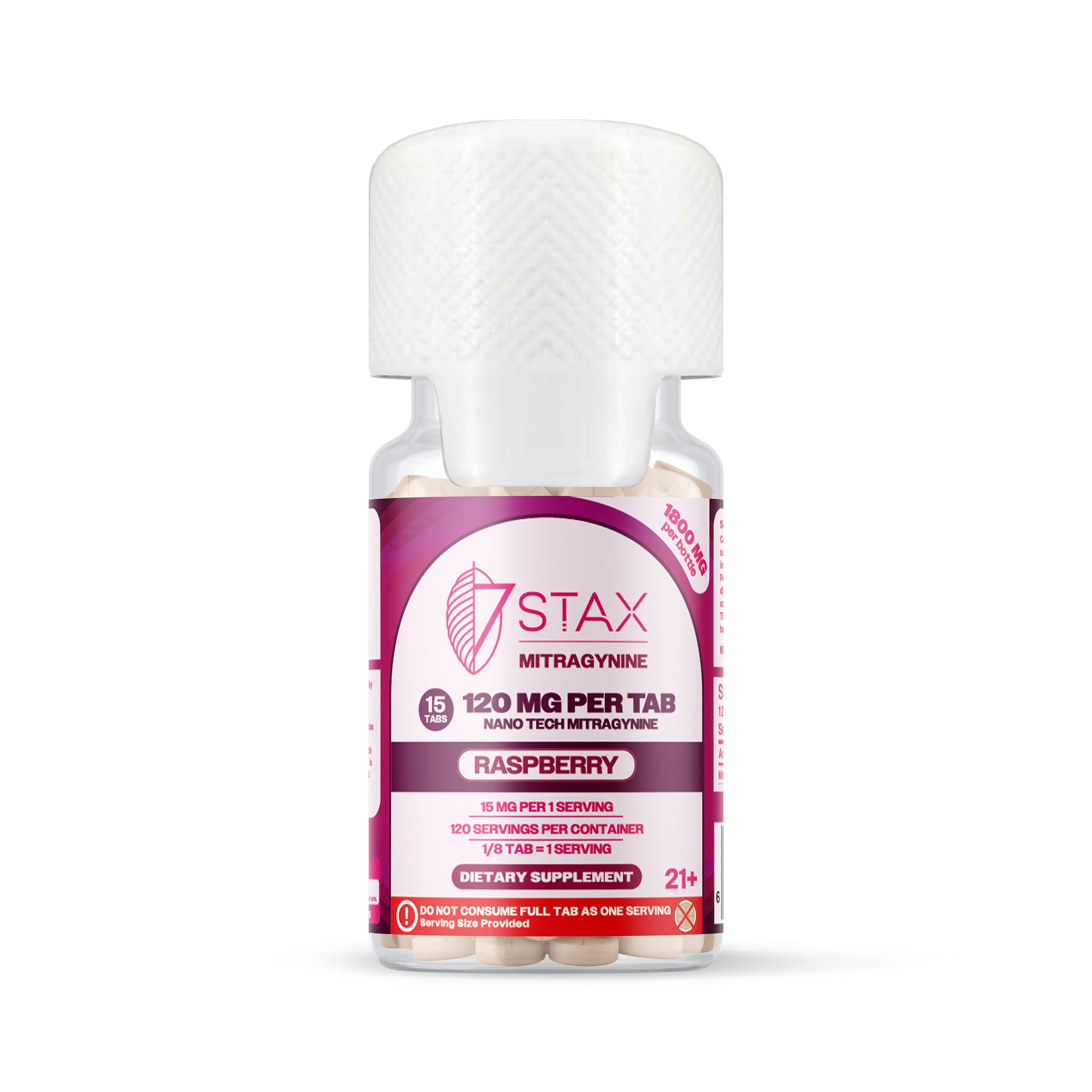 7Stax Nano Tech Mitragynine Tablets (1800mg - 15 Count)