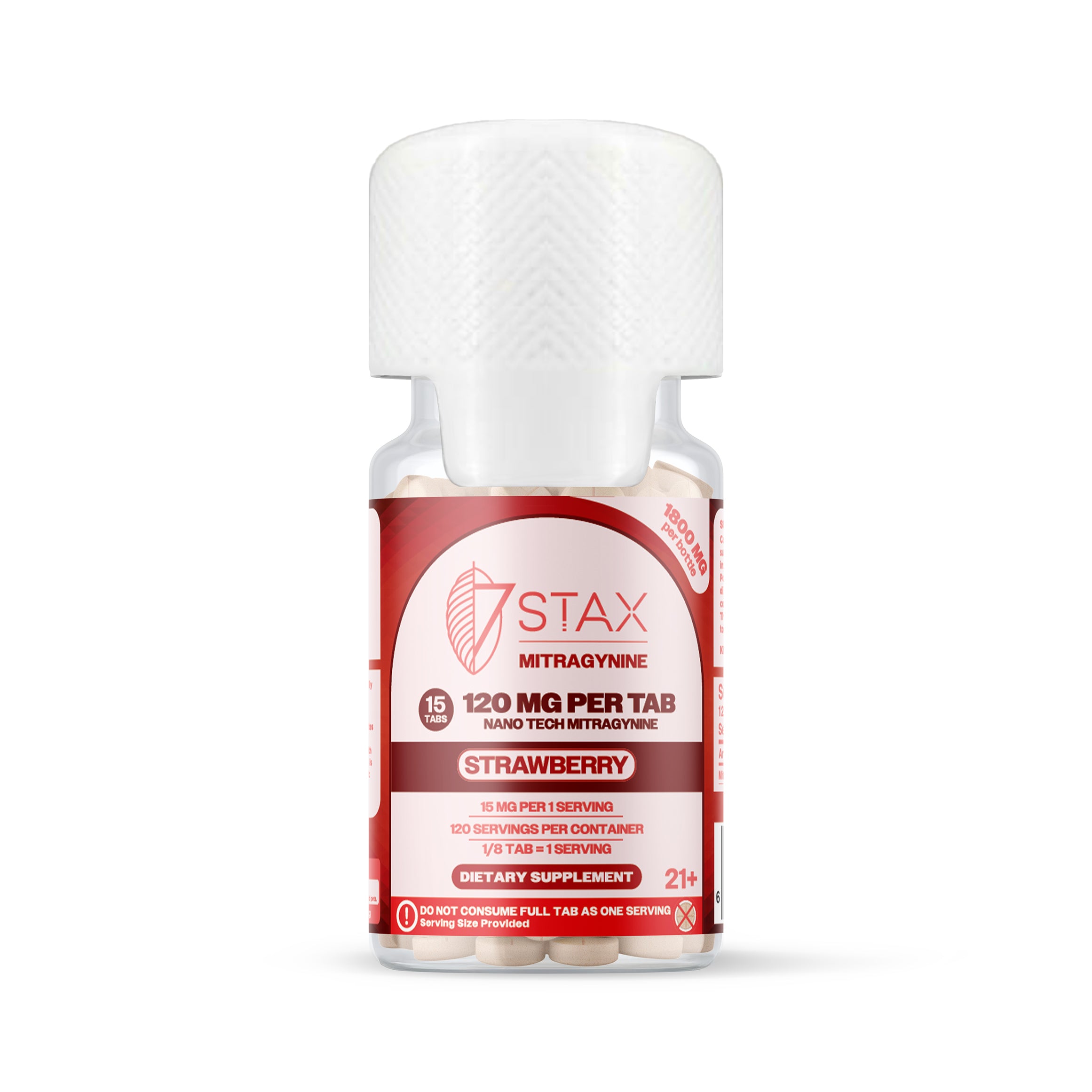 7Stax Nano Tech Mitragynine Tablets (1800mg - 15 Count)