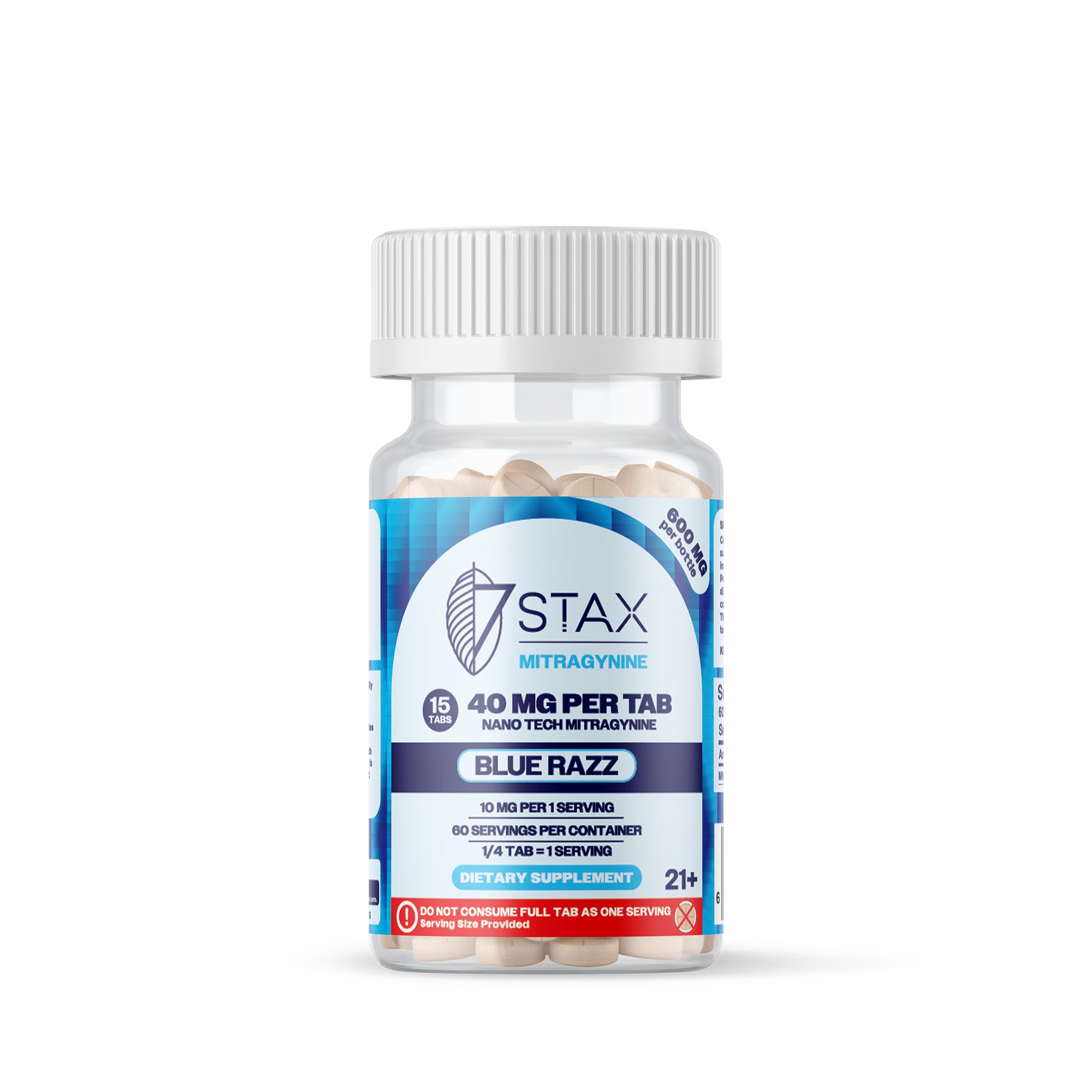 7Stax Nano Tech Mitragynine Tablets (600mg - 15 Count)