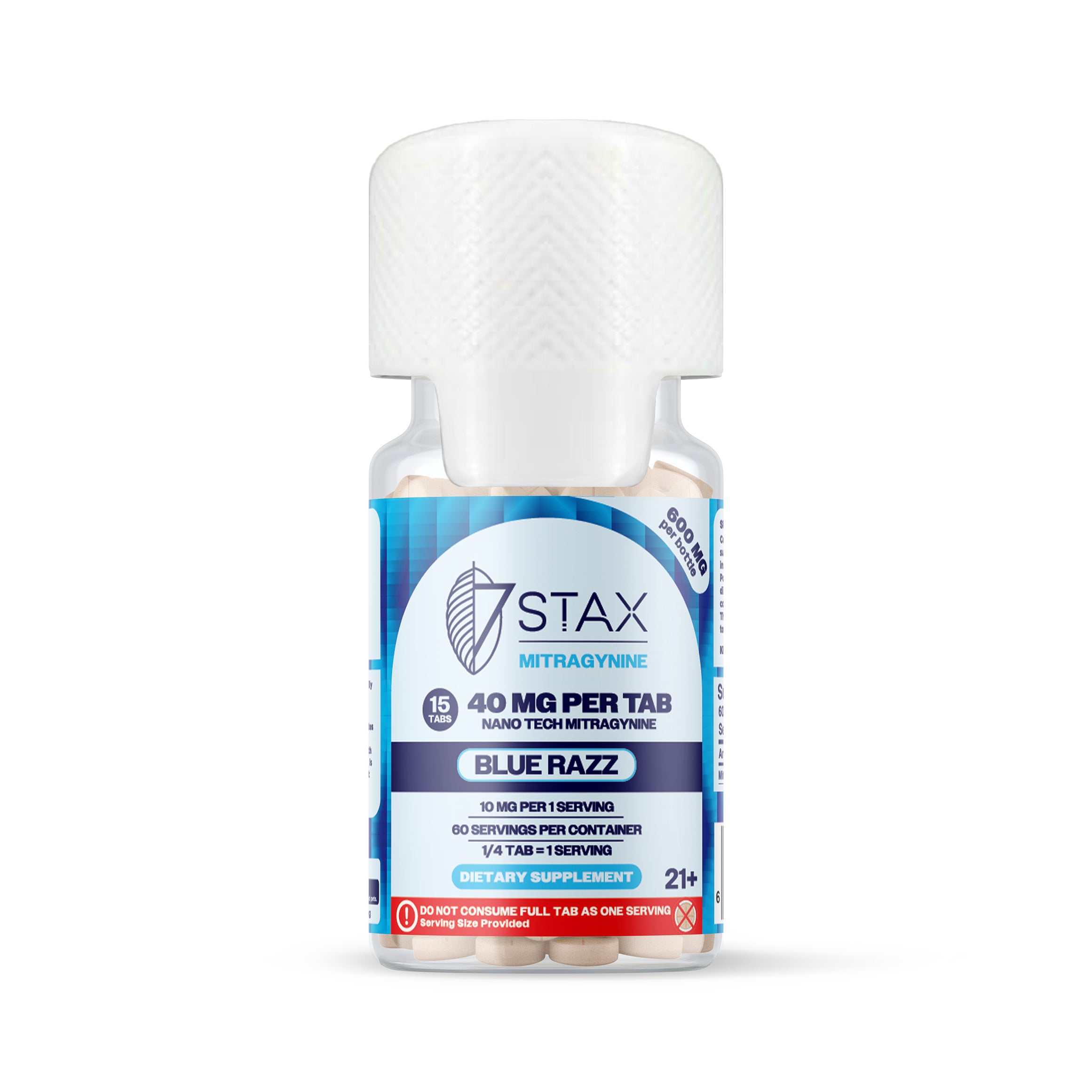 7Stax Nano Tech Mitragynine Tablets (600mg - 15 Count)