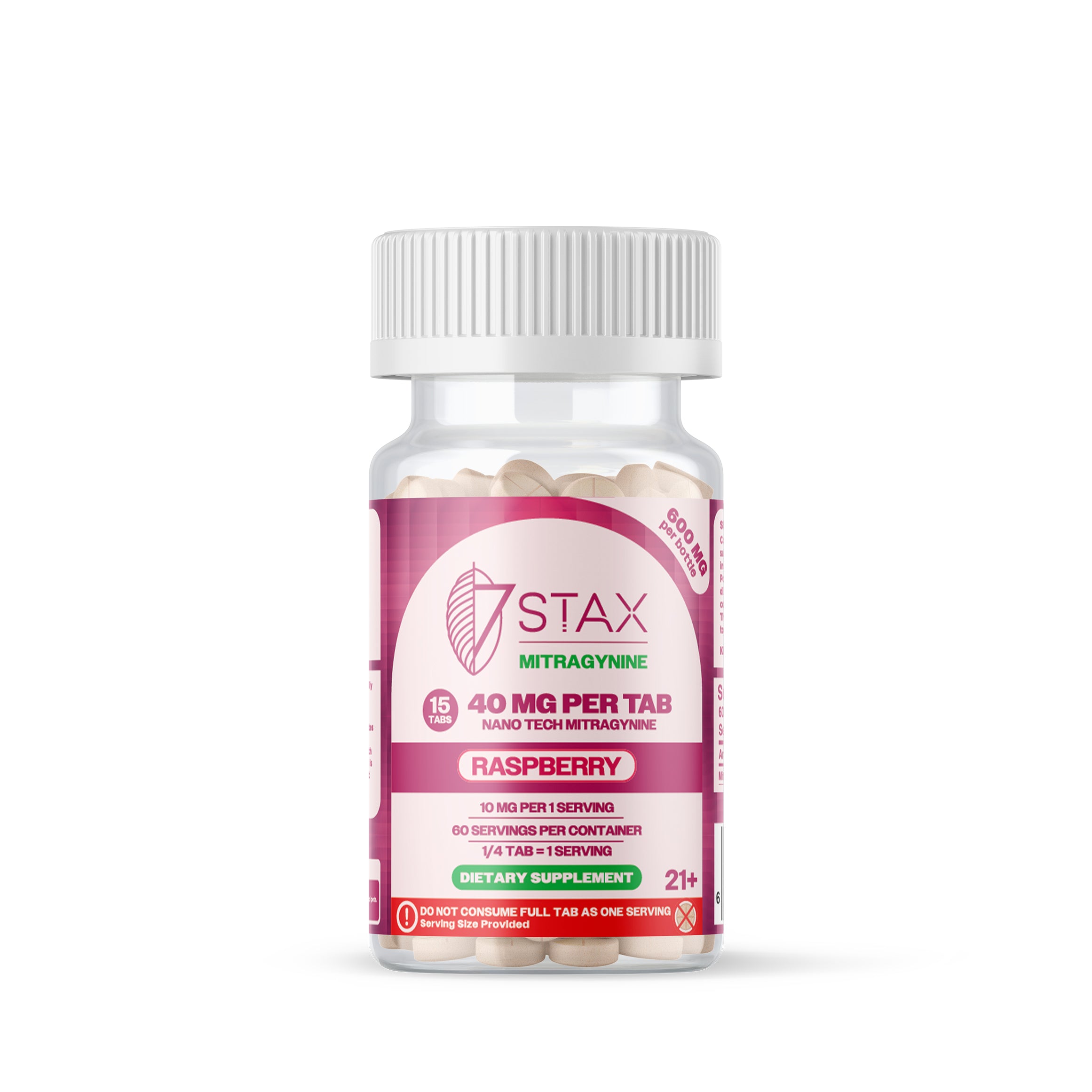 7Stax Nano Tech Mitragynine Tablets (600mg - 15 Count)