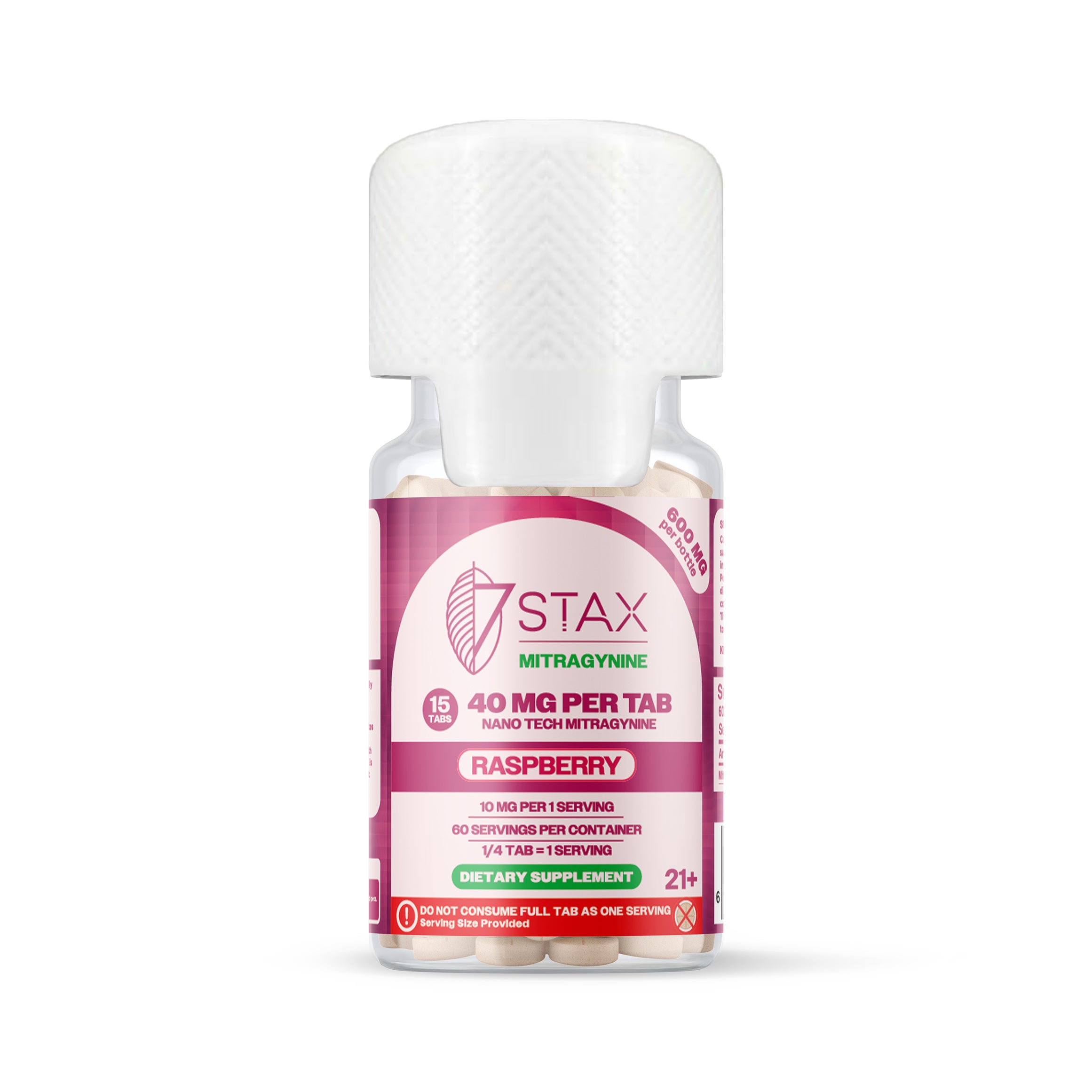 7Stax Nano Tech Mitragynine Tablets (600mg - 15 Count)
