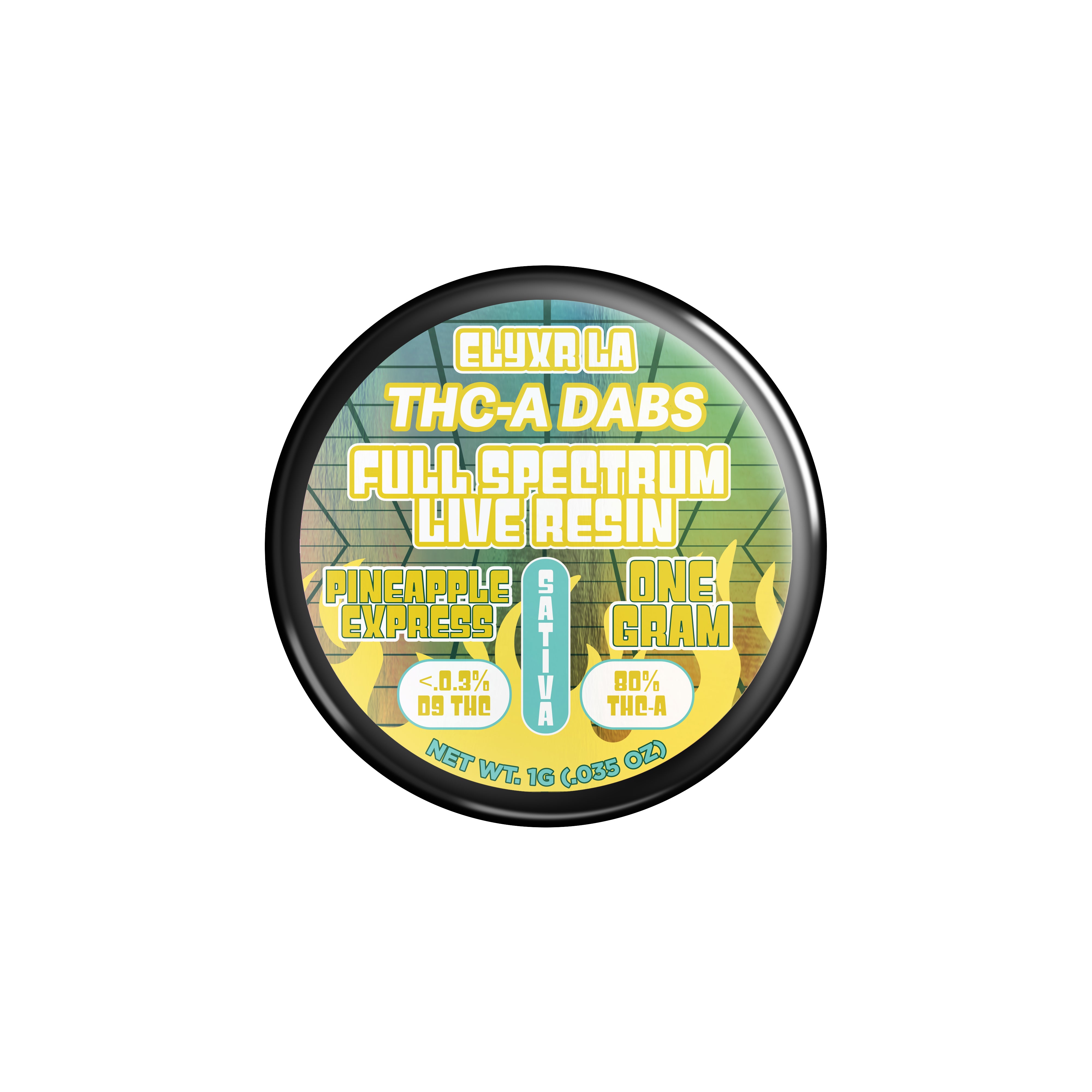 THC-A Full Spectrum Live Resin Dabs (Badder)