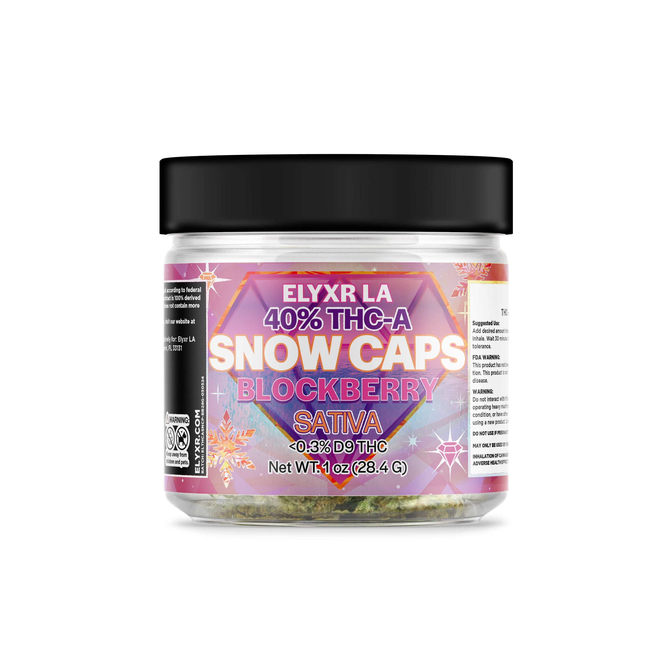 40% THC-A Snow Caps