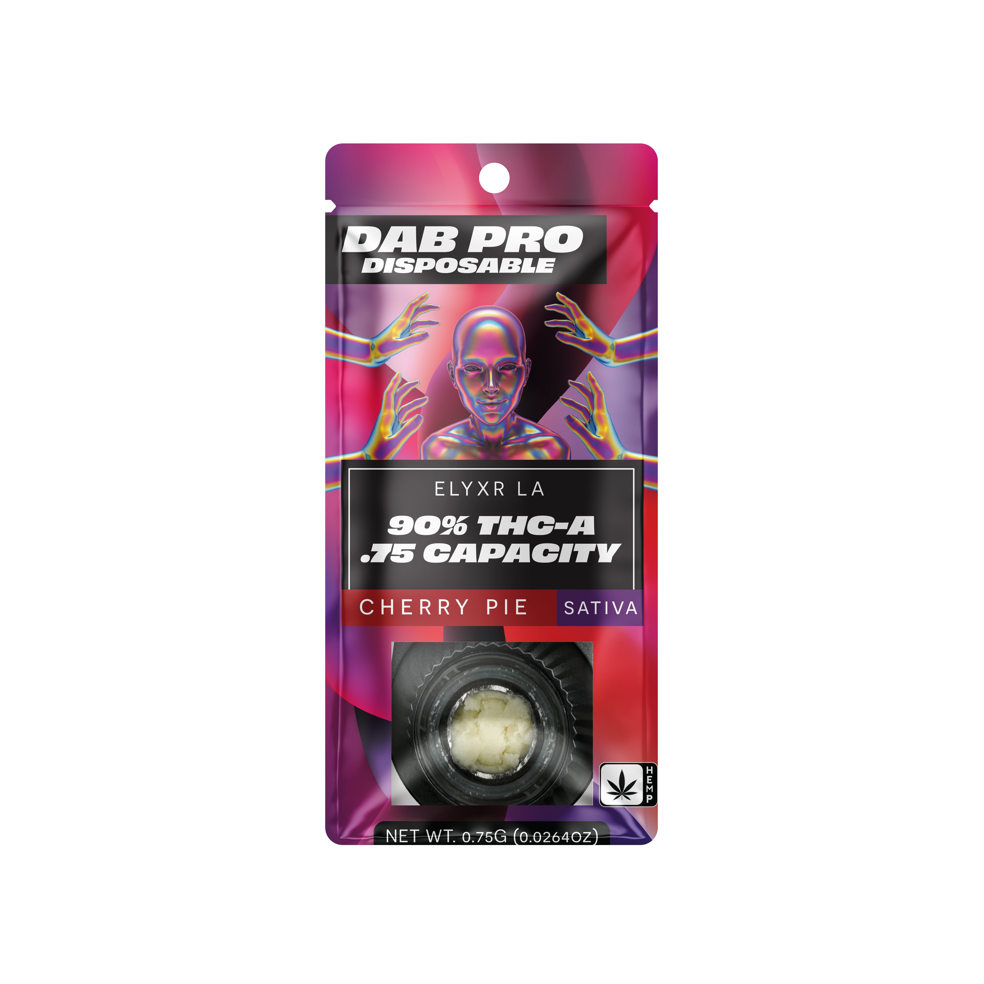 90% THC-A Dab Pro Disposable (750mg)