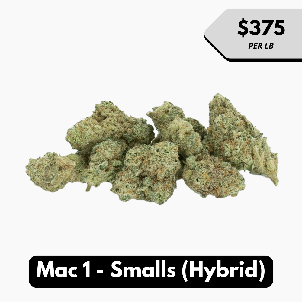 Natural THC-A Flower (Hybrid ~ Mac 1 - Smalls)