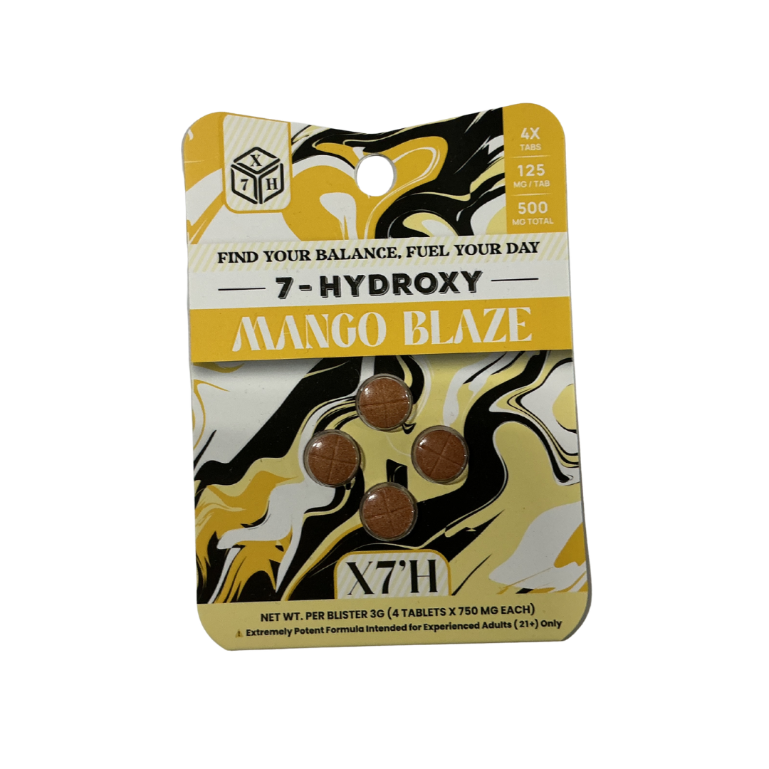 X7'H 7-Hydroxy Tablets (500mg - 4 Count)