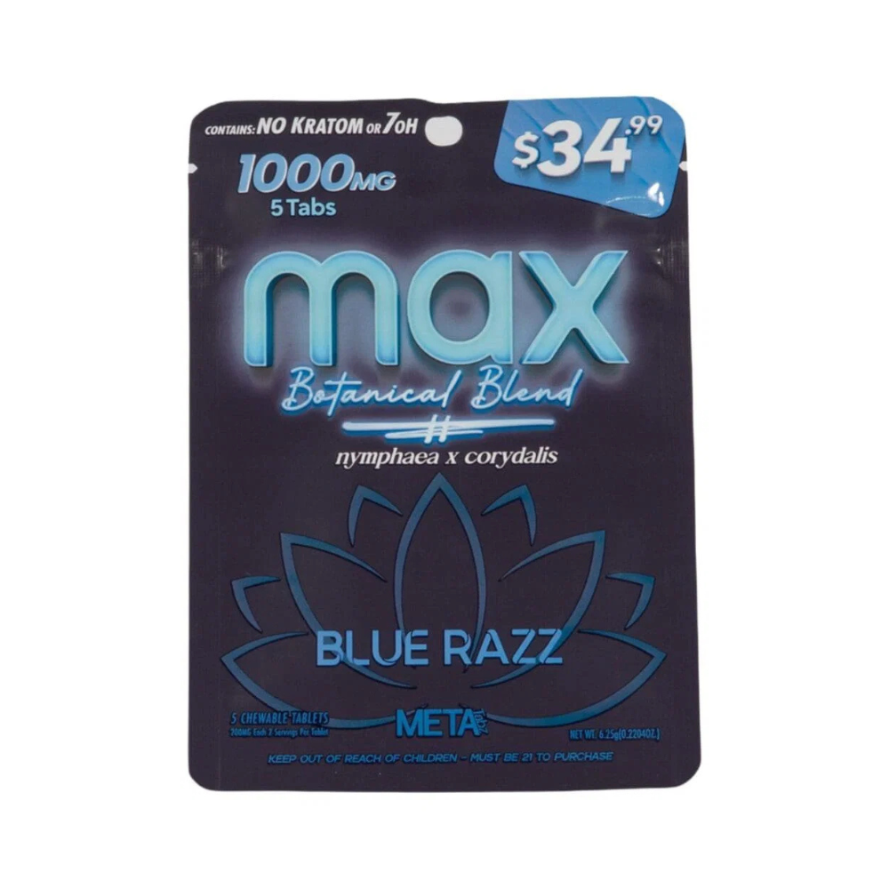 Meta Tabz MAX Botanical Blend Tablets (1000mg - 5 Count)