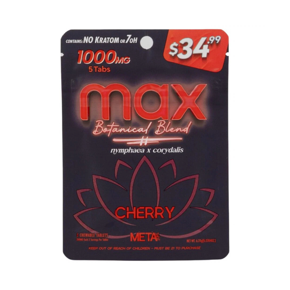 Meta Tabz MAX Botanical Blend Tablets (1000mg - 5 Count)