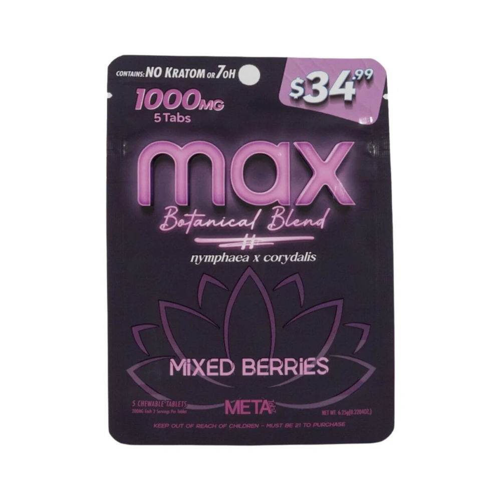 Meta Tabz MAX Botanical Blend Tablets (1000mg - 5 Count)