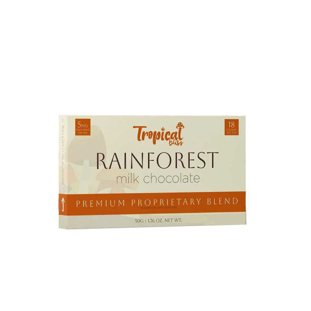 Tropical Bliss Mushroom Chocolate Bar (5000mg)