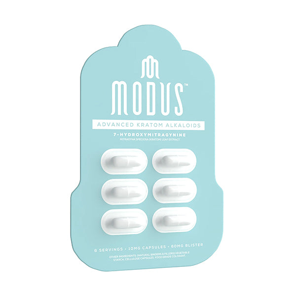 Modus 7-OH Advanced Kratom Alkaloid Tablets