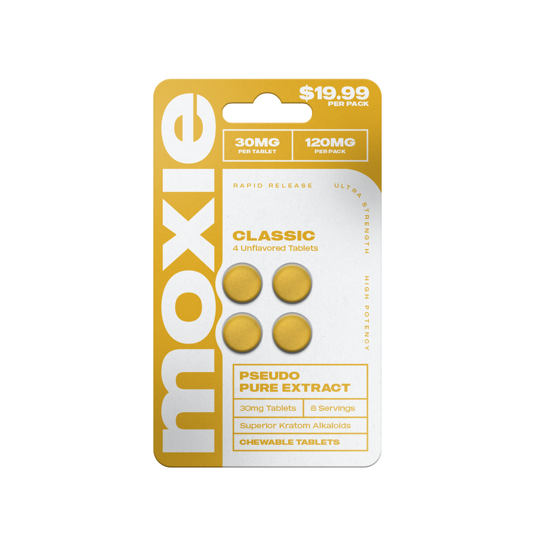 Moxie Pseudo Pure Extract Tablets