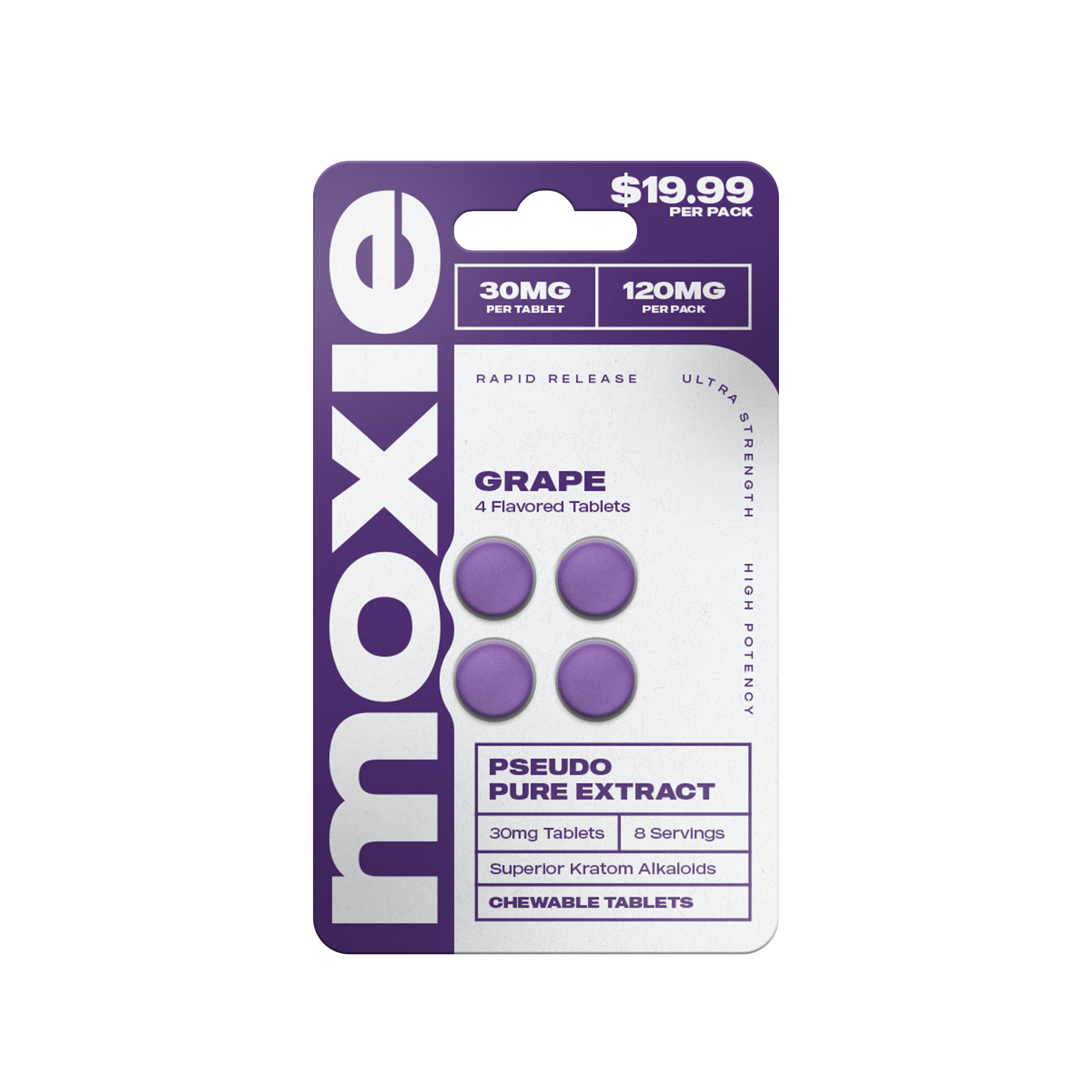 Moxie Pseudo Pure Extract Tablets