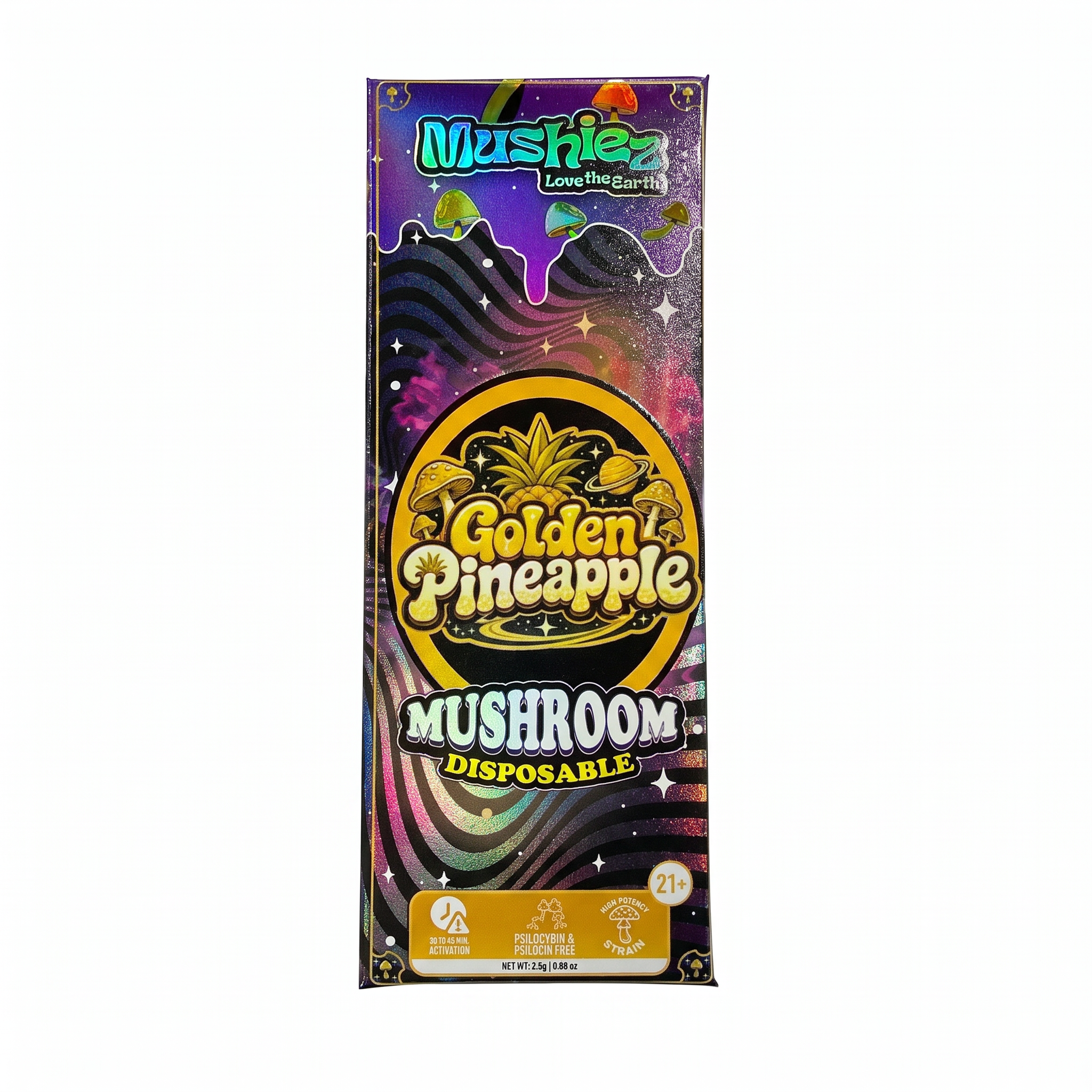 Mushiez Mushroom Disposable (2500mg) - Golden Pineapple