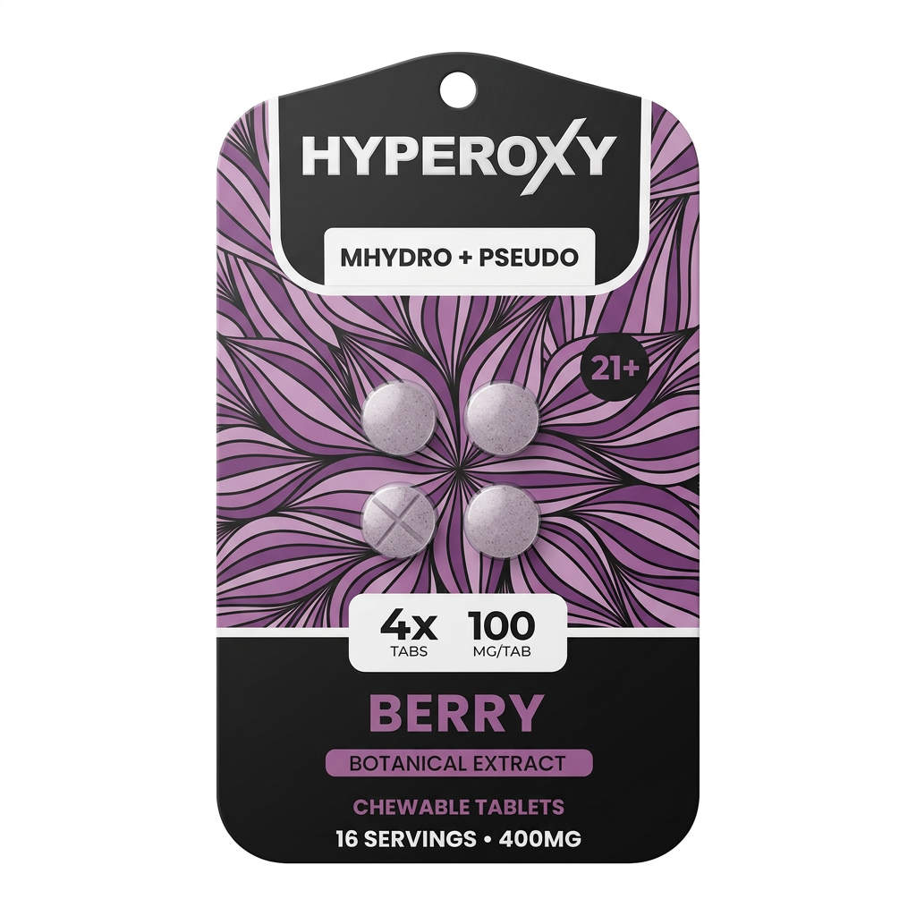 Hyperoxy MGM-15 + Pseudo Tablets (400mg - 4 Count)