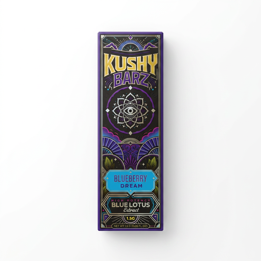 Kushy Barz Blue Lotus Disposable (1500mg)