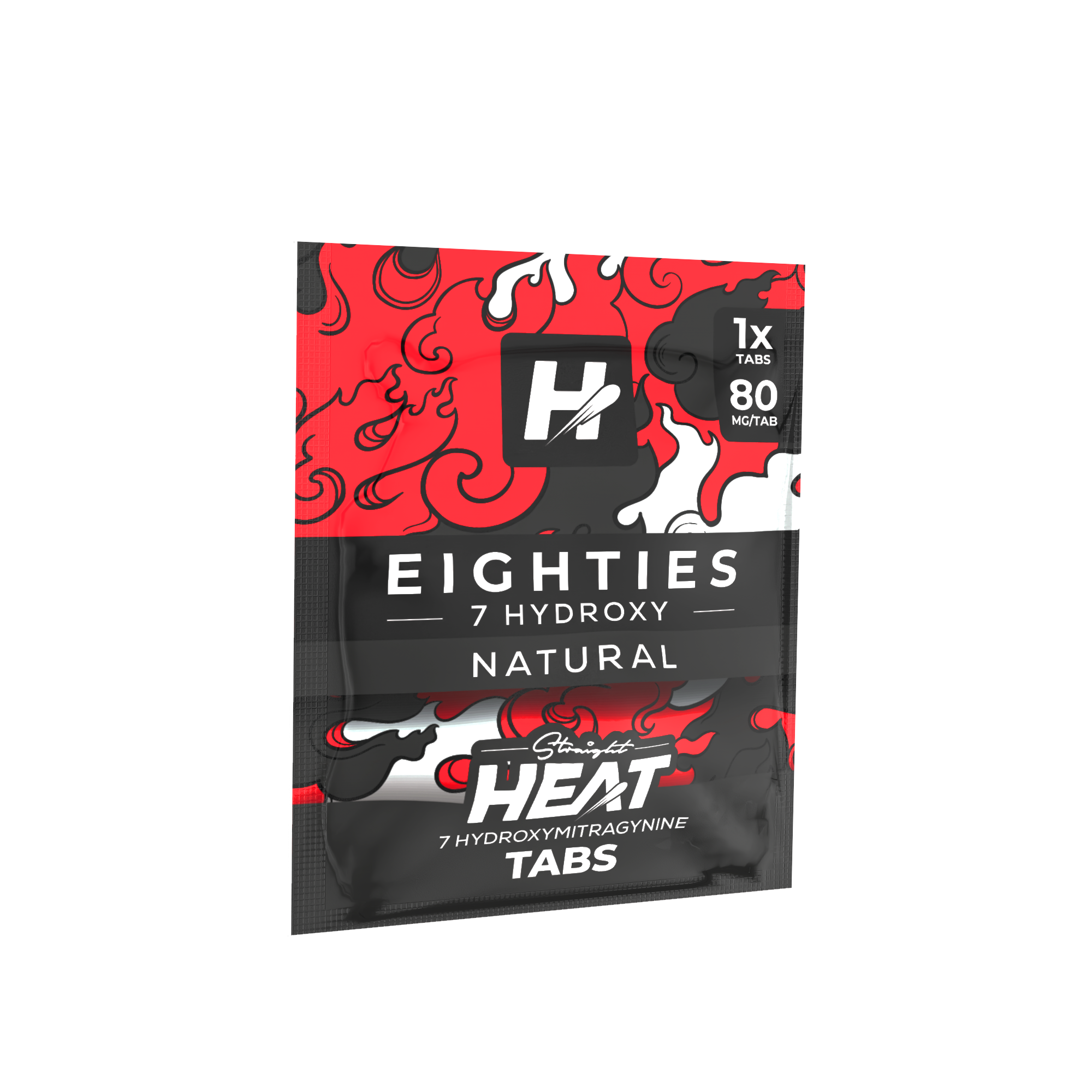 Straight Heat Eighties 7OH Tablets (80mg - 1 Count)