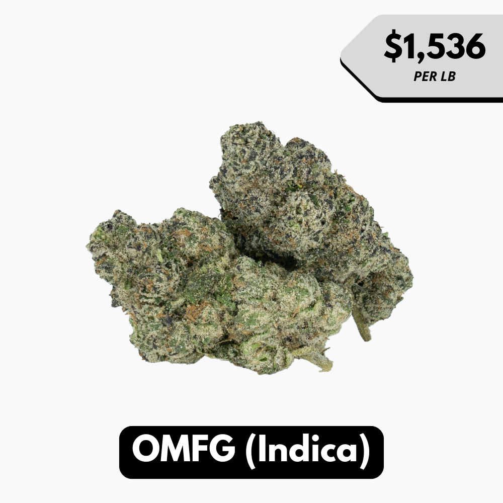 Natural THC-A Flower (Indica ~ OMFG)