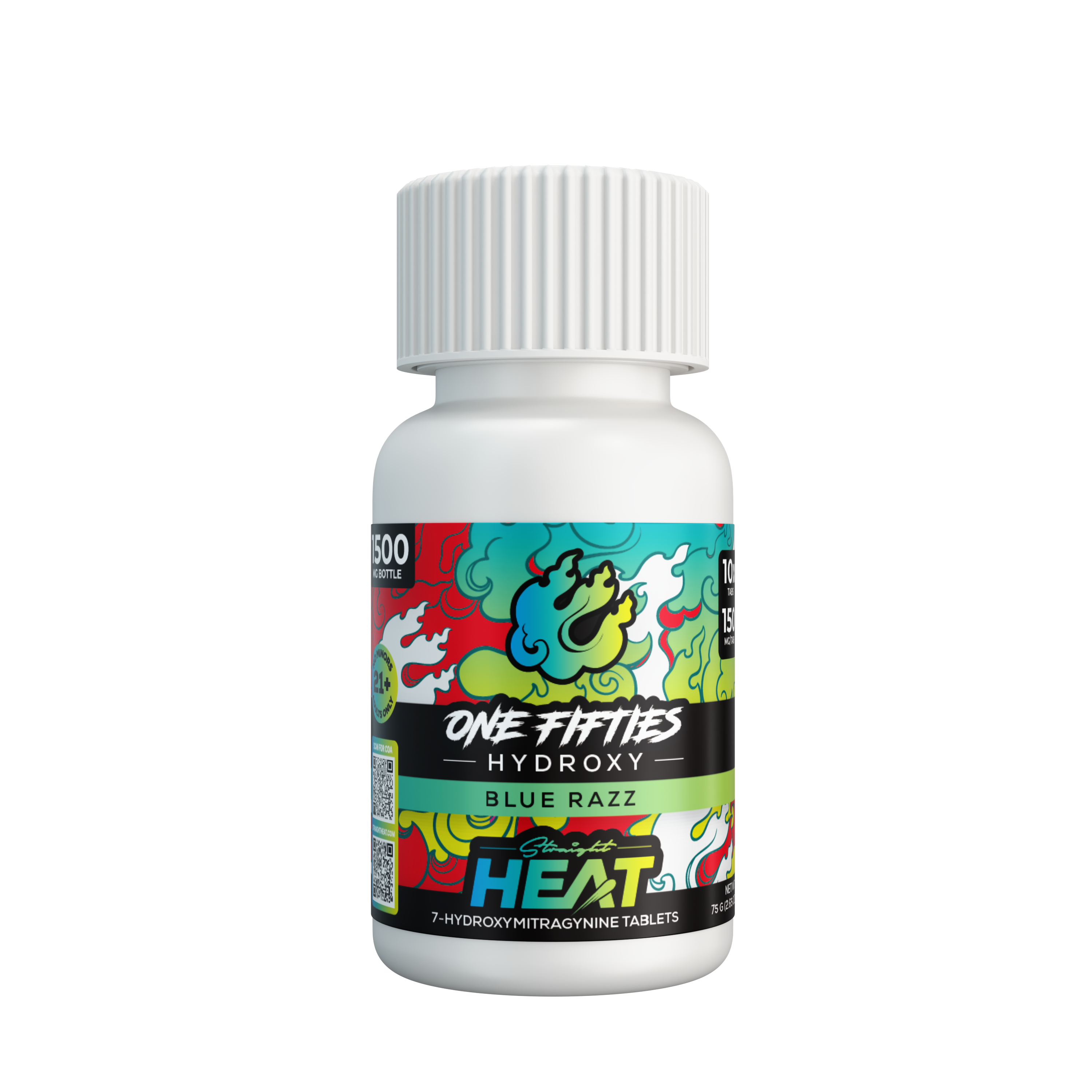 Straight Heat One-Fifties 7OH Tablets (1500mg - 10 Count)