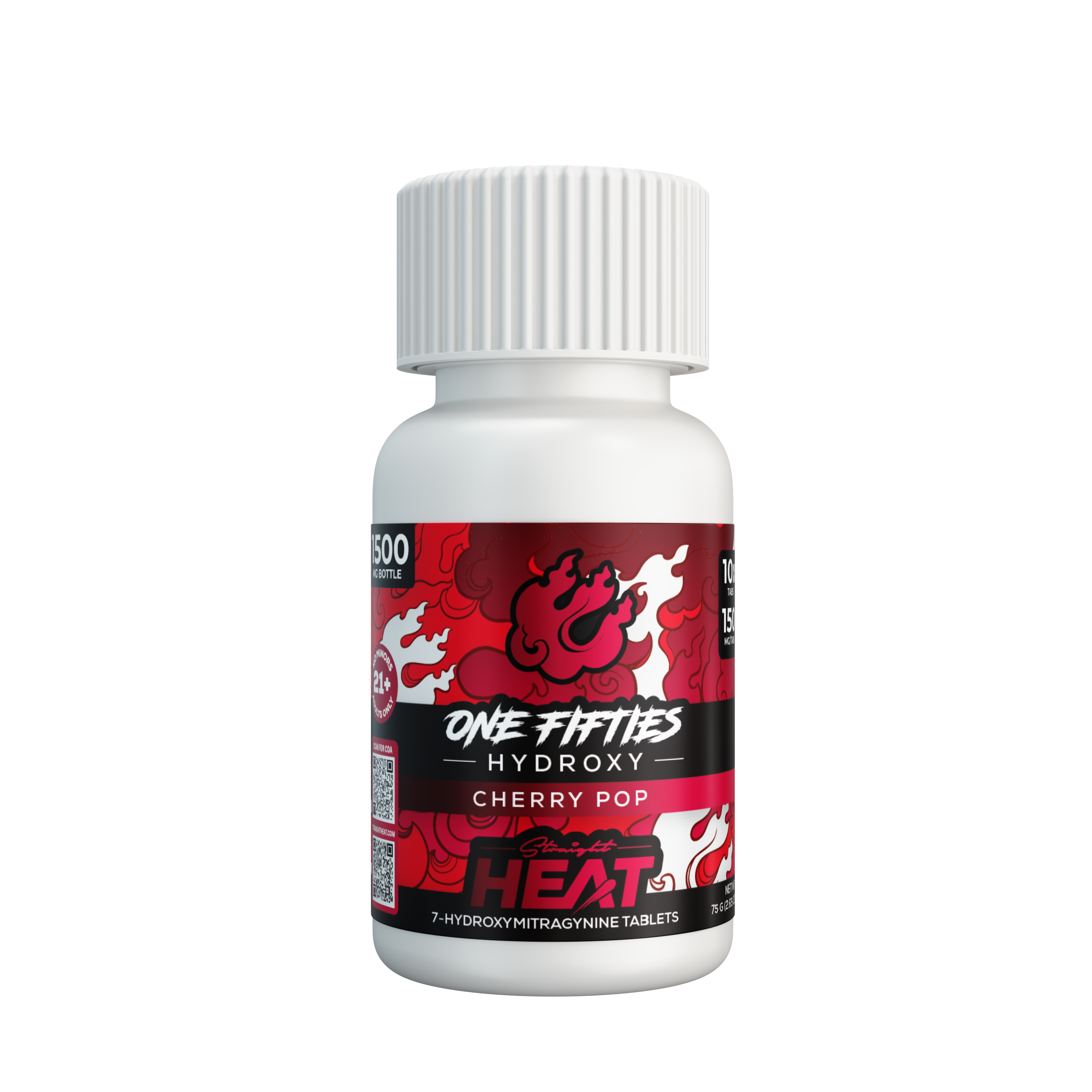 Straight Heat One-Fifties 7OH Tablets (1500mg - 10 Count)