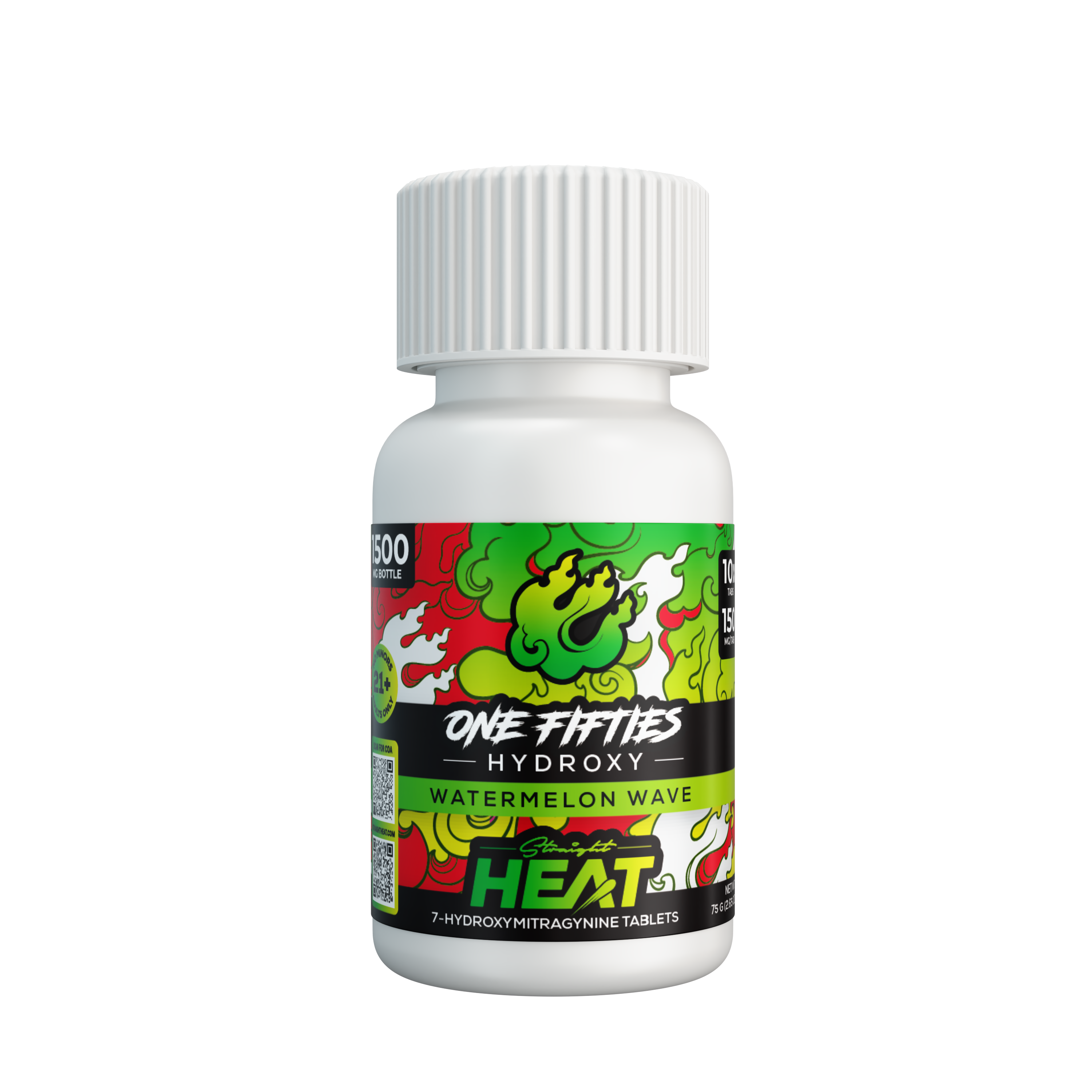 Straight Heat One-Fifties 7OH Tablets (1500mg - 10 Count)
