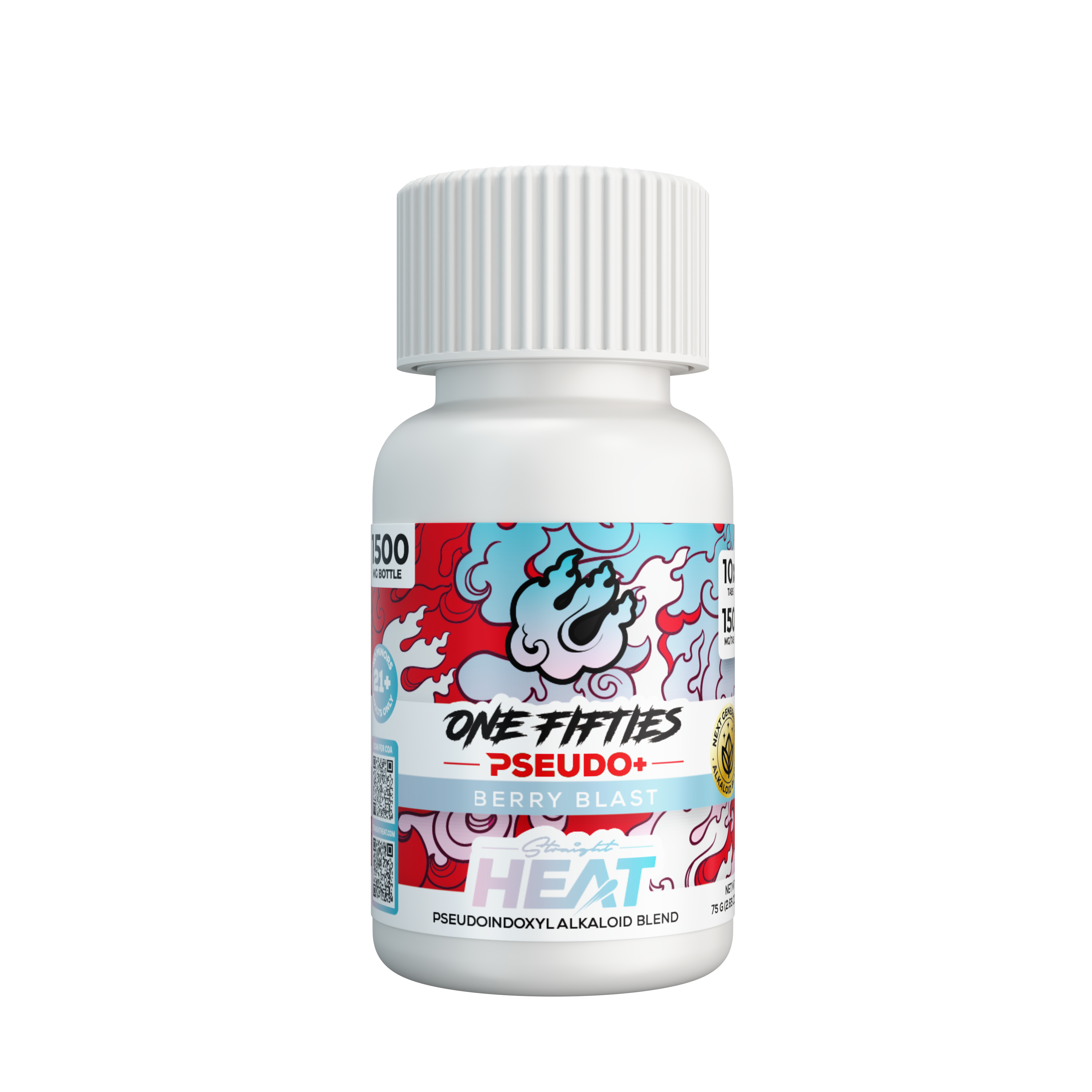 Straight Heat One-Fifties Pseudo Tablets (1500mg - 10 Count)