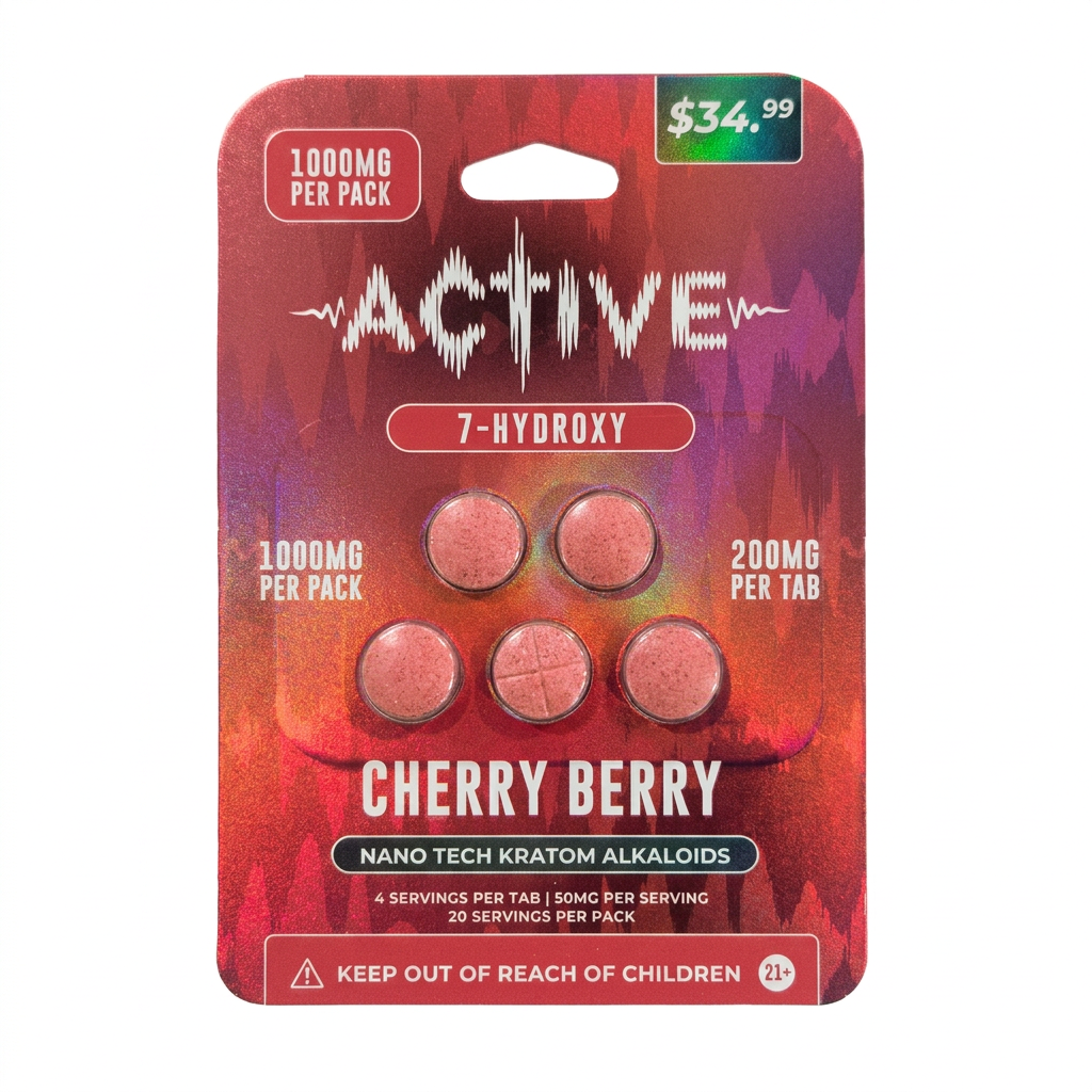 Active 7-OH + Nano Tech Tablets (1000mg - 5 Count)