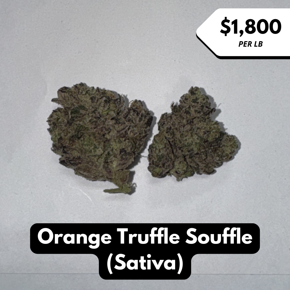 Natural THC-A Flower (Sativa ~ Orange Truffle Souffle)