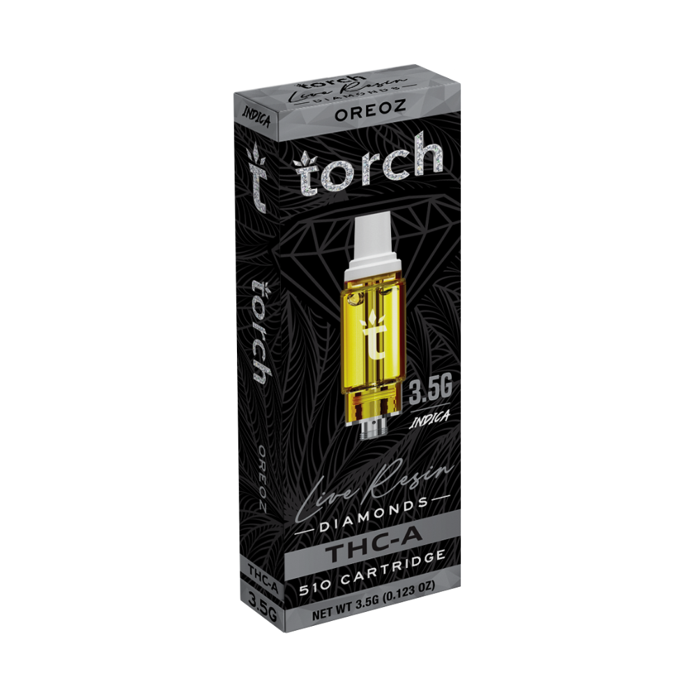 Torch THC-A Live Resin Diamonds Cartridge (3500mg)