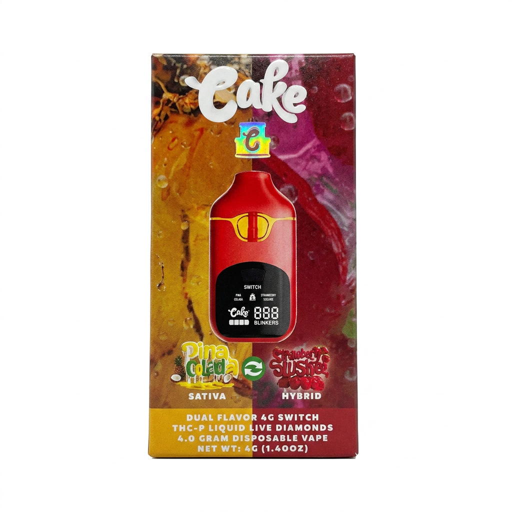 Cake THC-P Dual Flavor Disposable (4000mg)