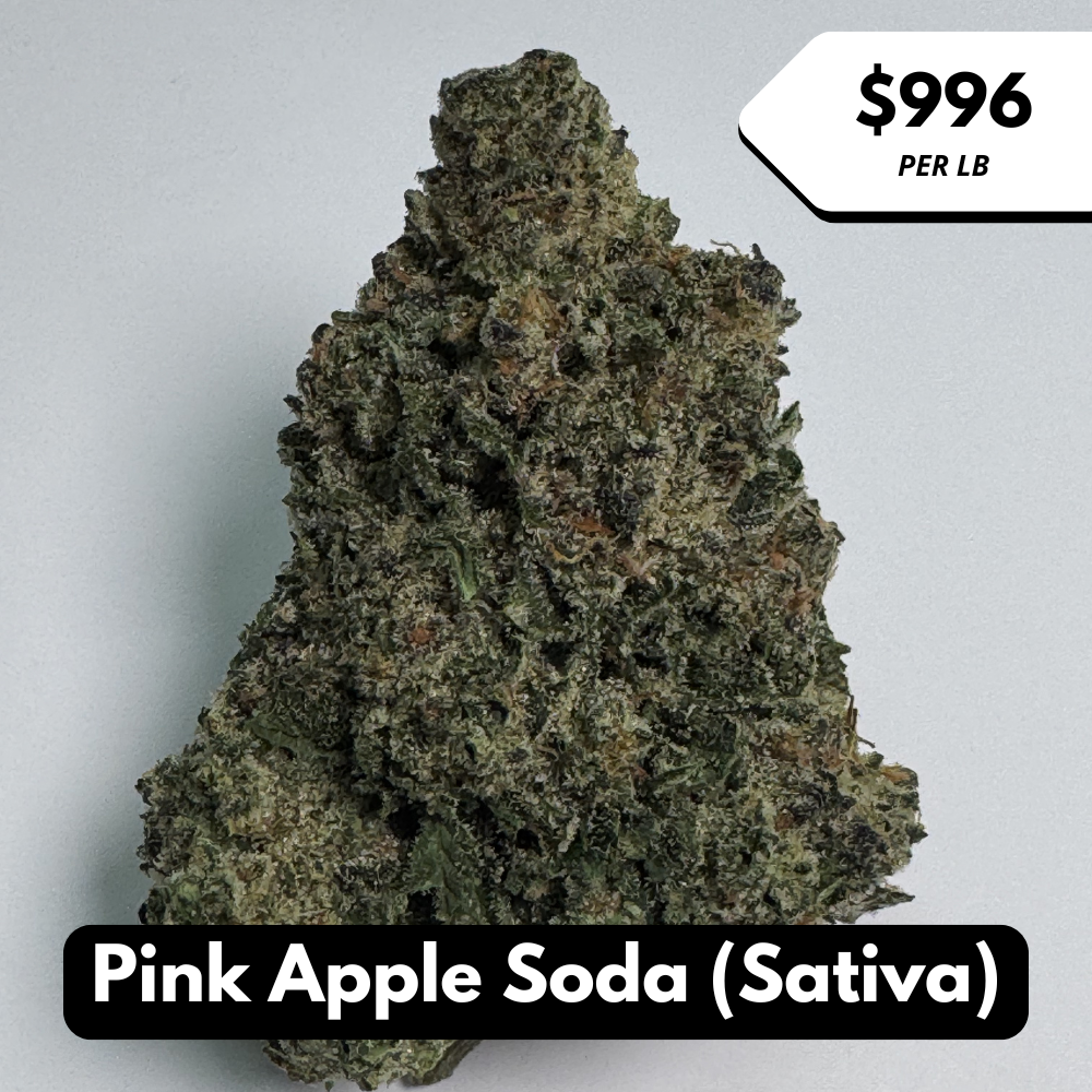 Natural THC-A Flower (Sativa ~ Pink Apple Soda)