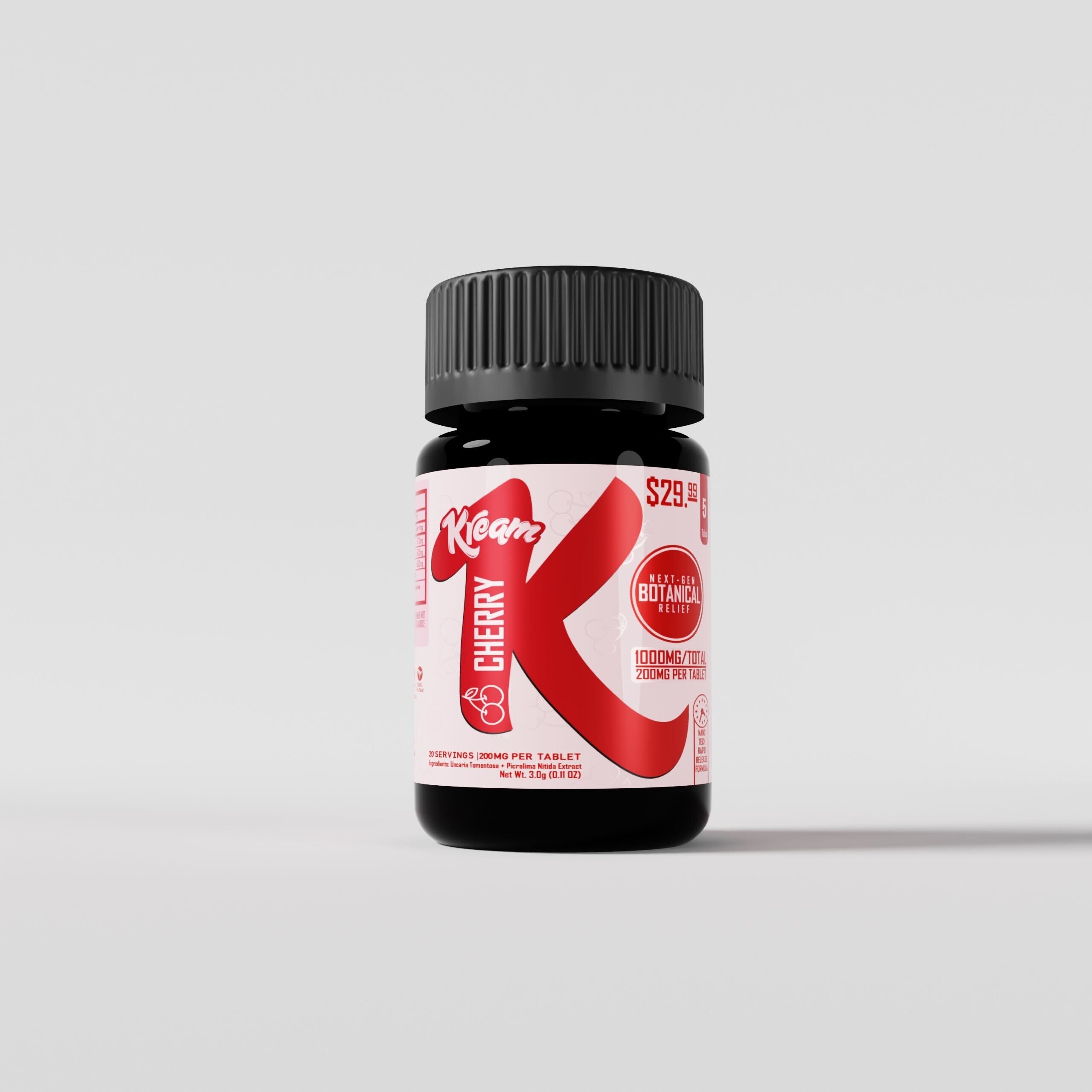Kream Botanical Tablets (1000mg - 5 Count)